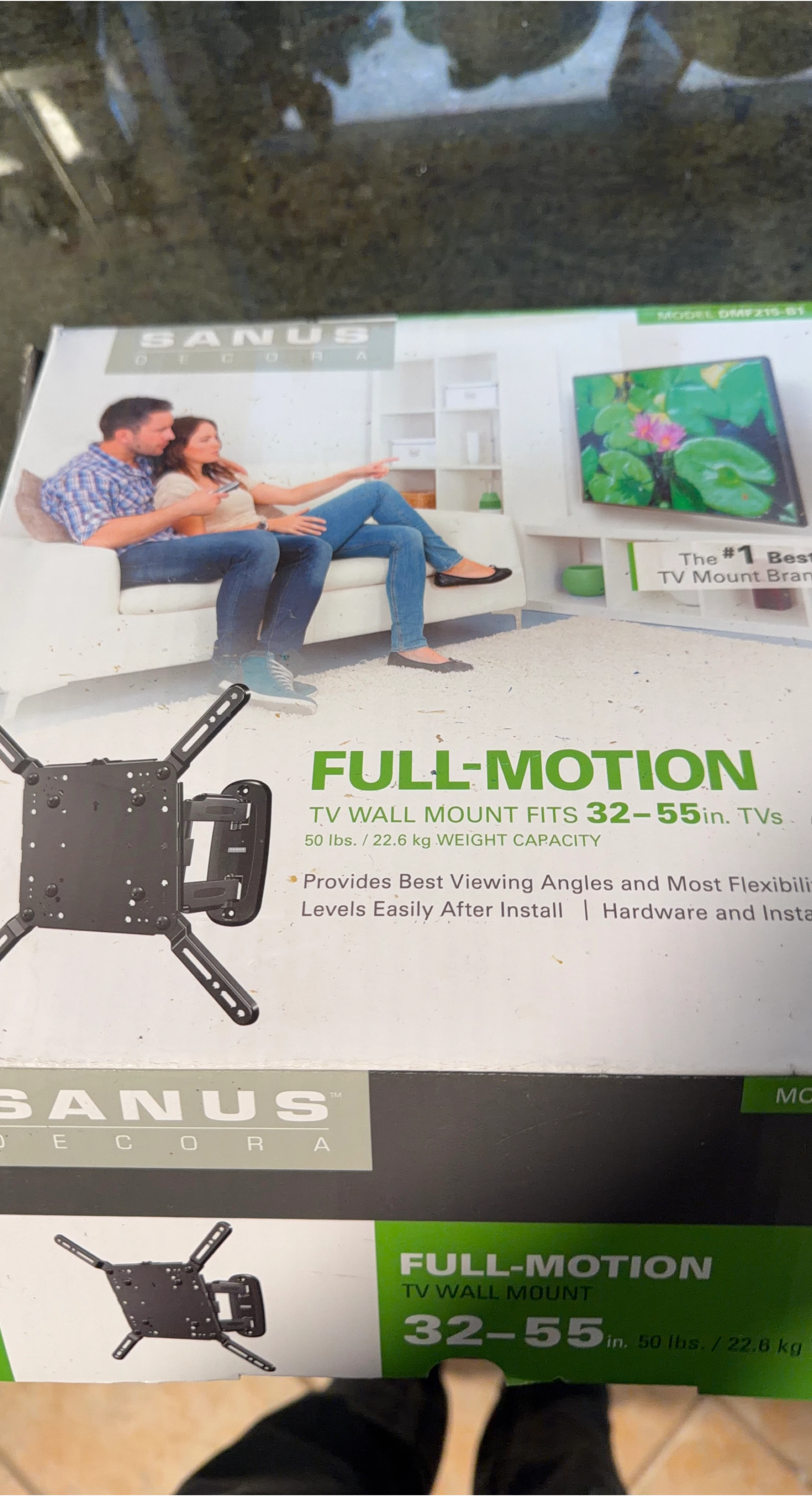 Sanus Full-Motion TV Wall Mount 32-55 inch
