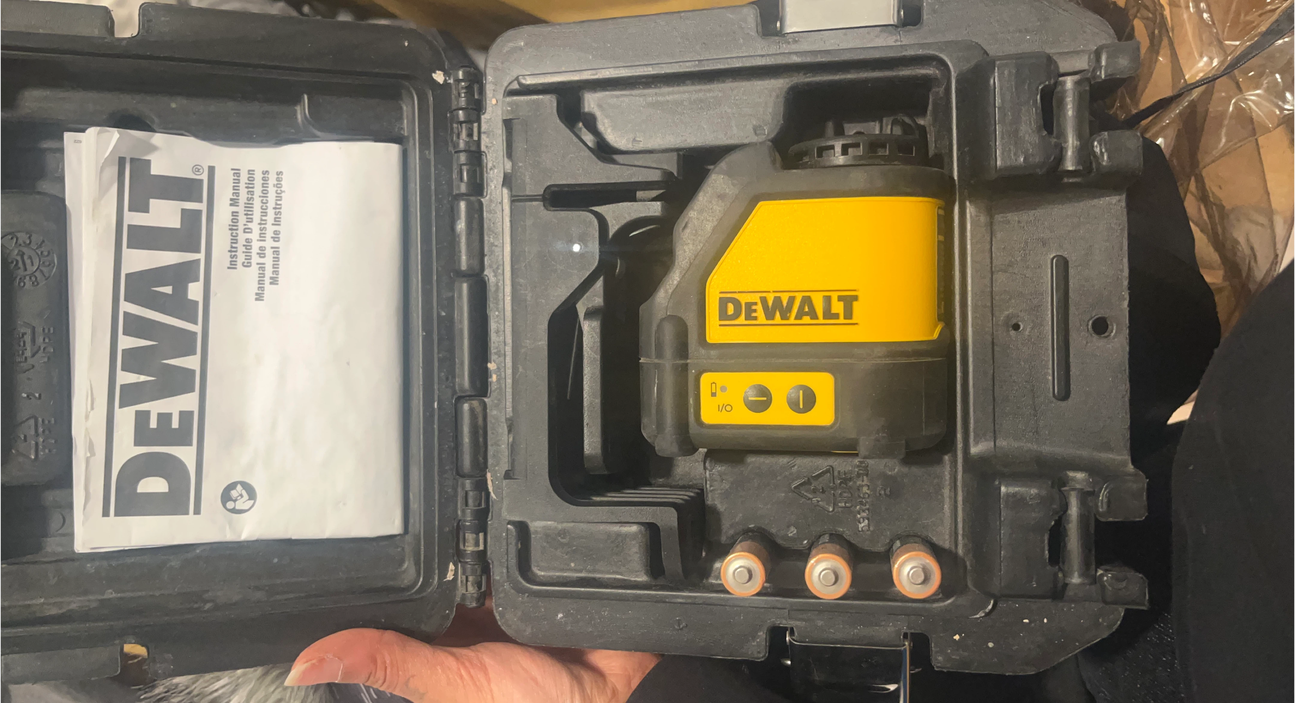 DeWalt Laser Level with Case