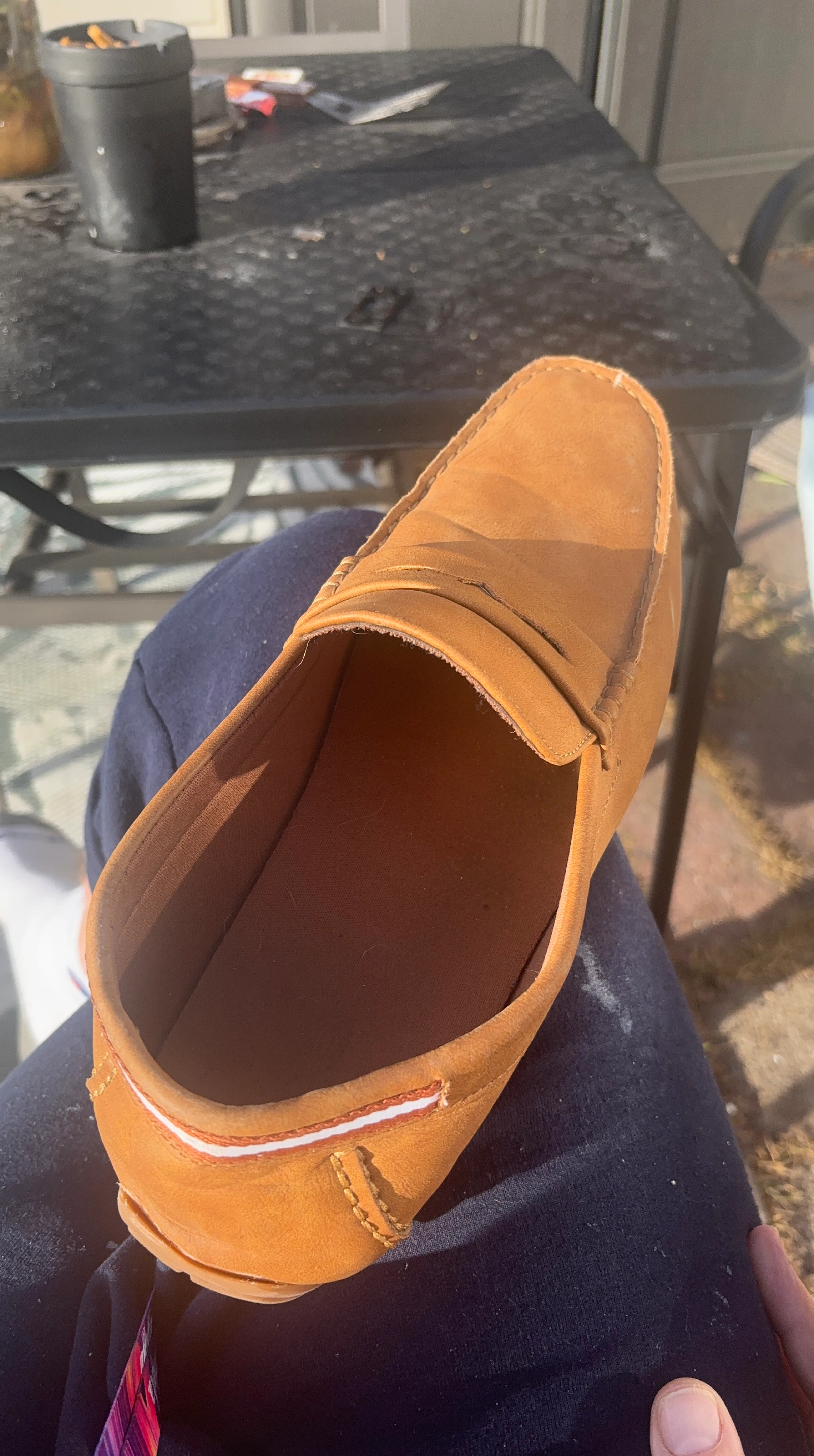 Brown Leather Loafer