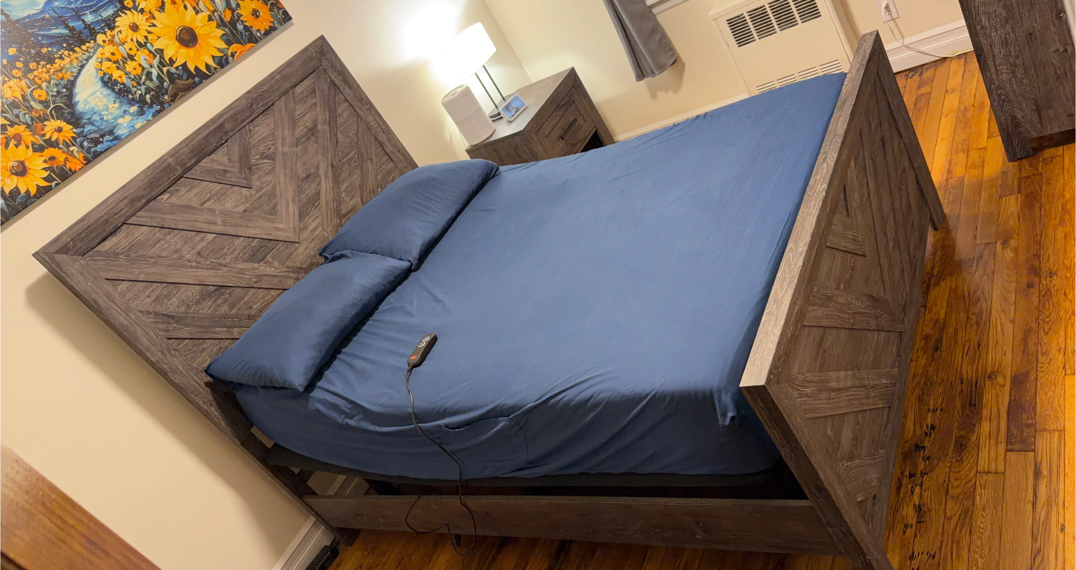 Adjustable Bed Frame - Wood