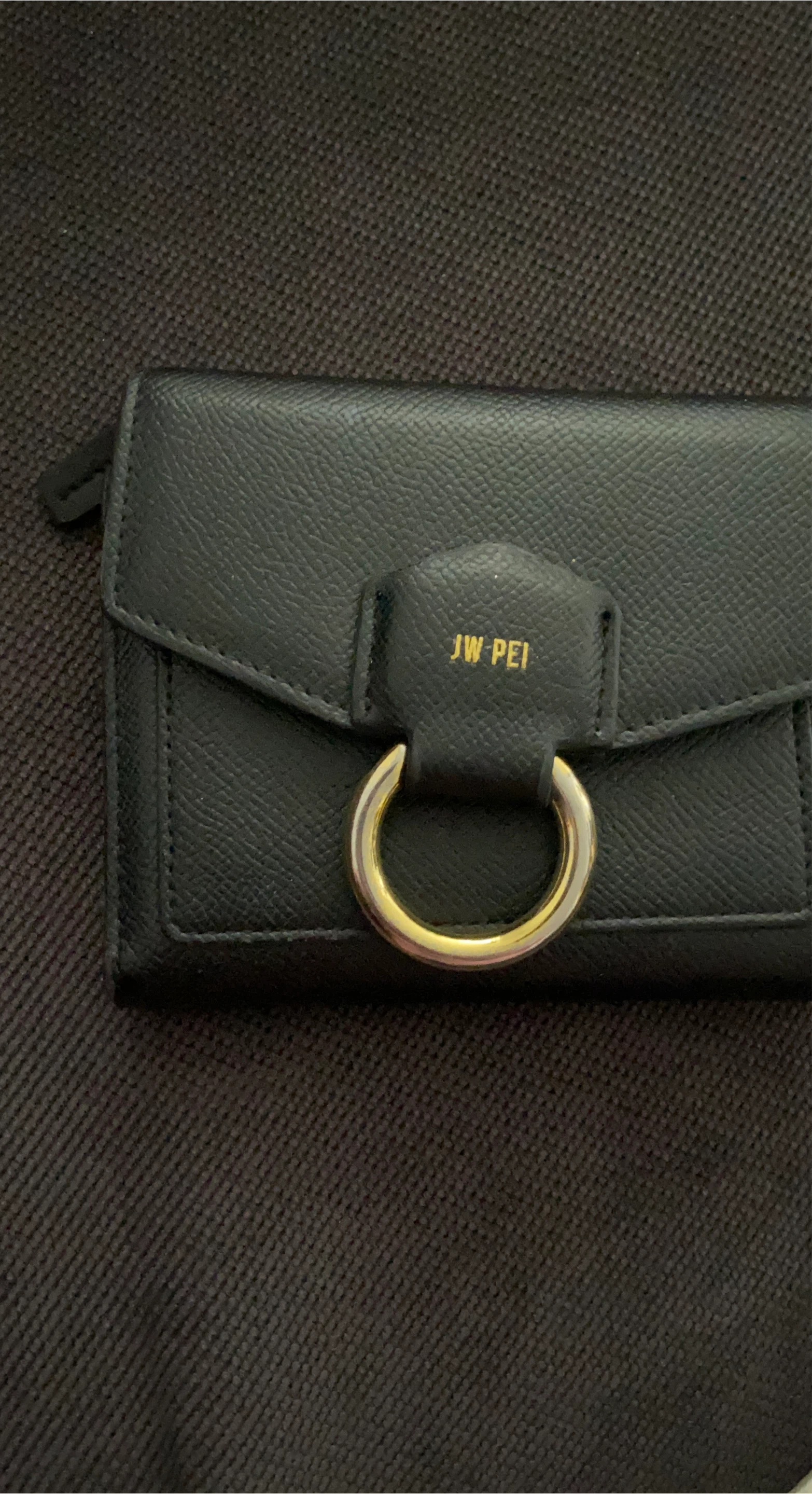 JW PEI Black Wallet