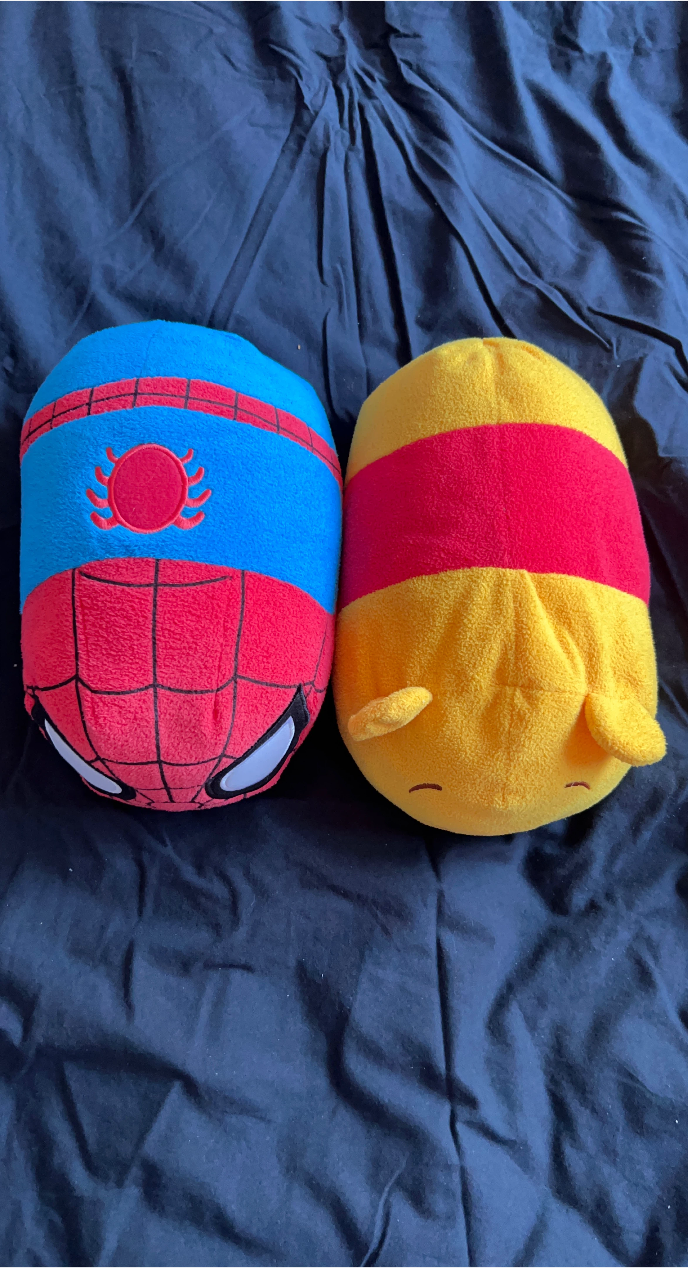 Spider-Man & Winnie the Pooh Plush Toys