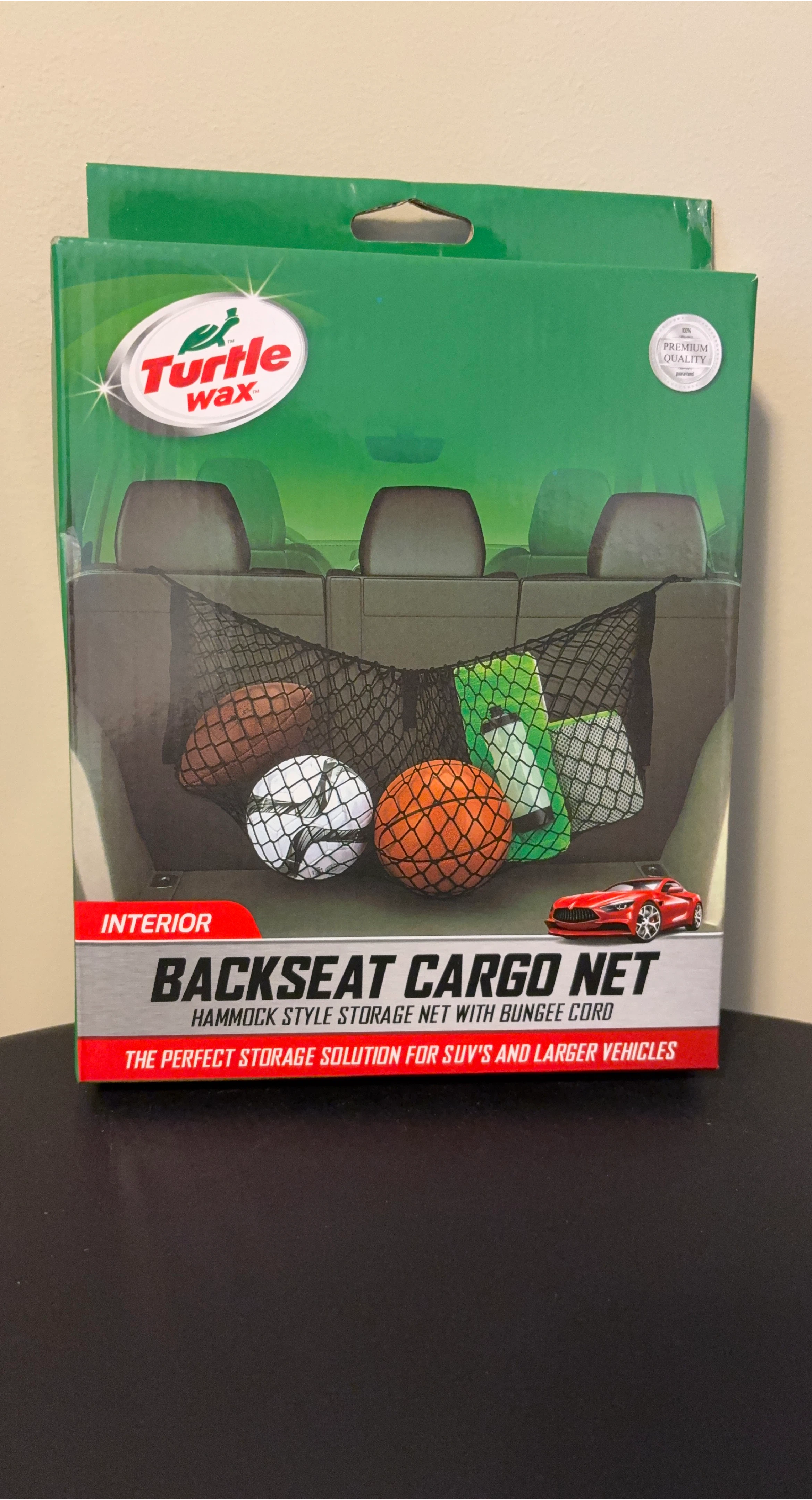 Turtle Wax Backseat Cargo Net - New