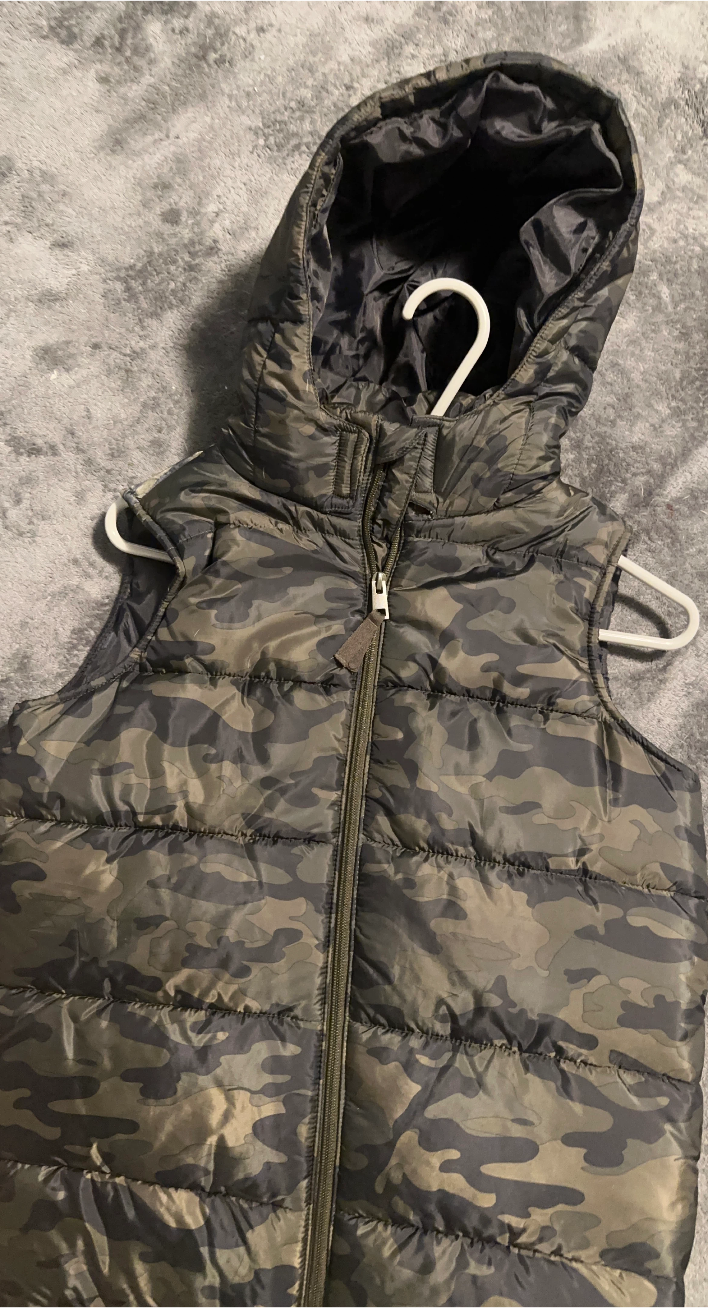 Camo Puffer Vest