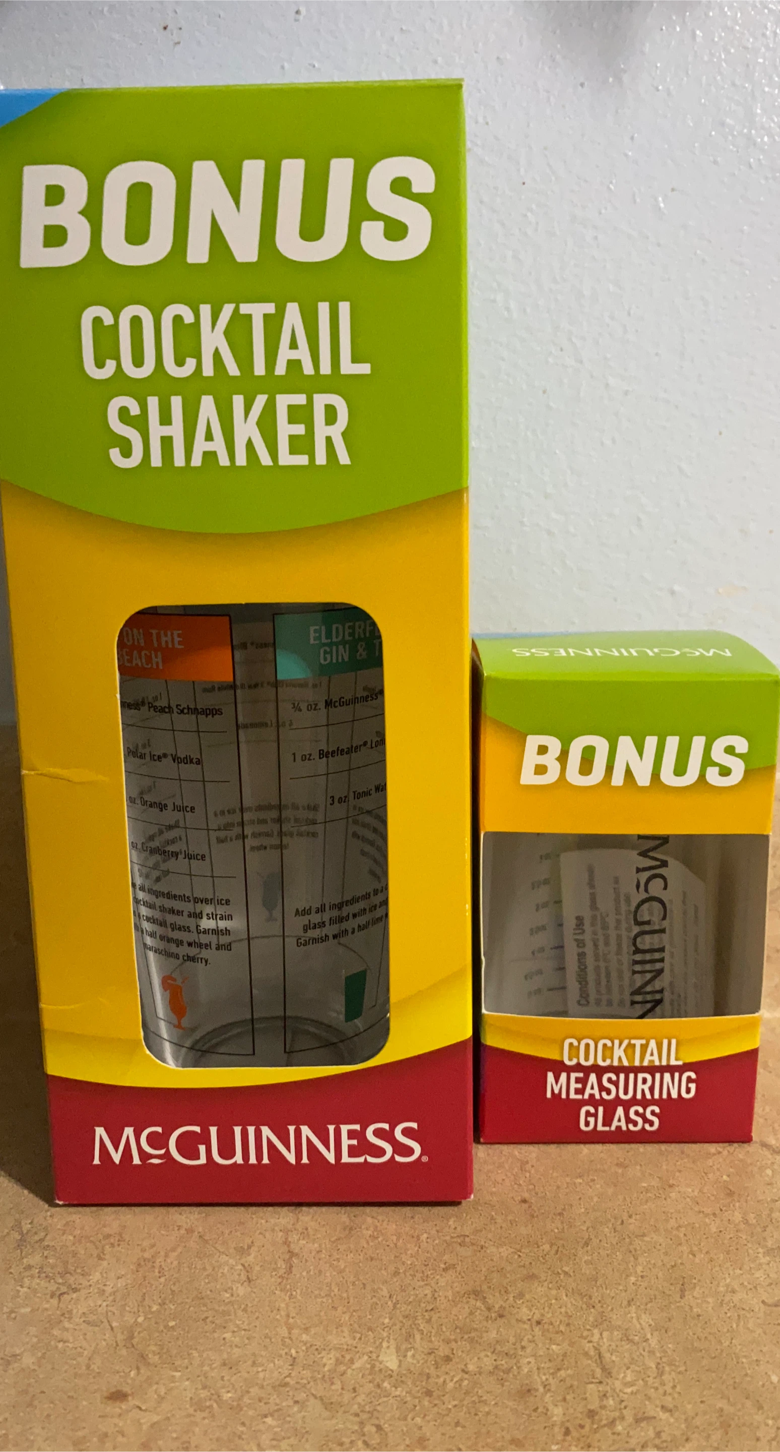 McGuinness Cocktail Shaker & Measuring Glass Set