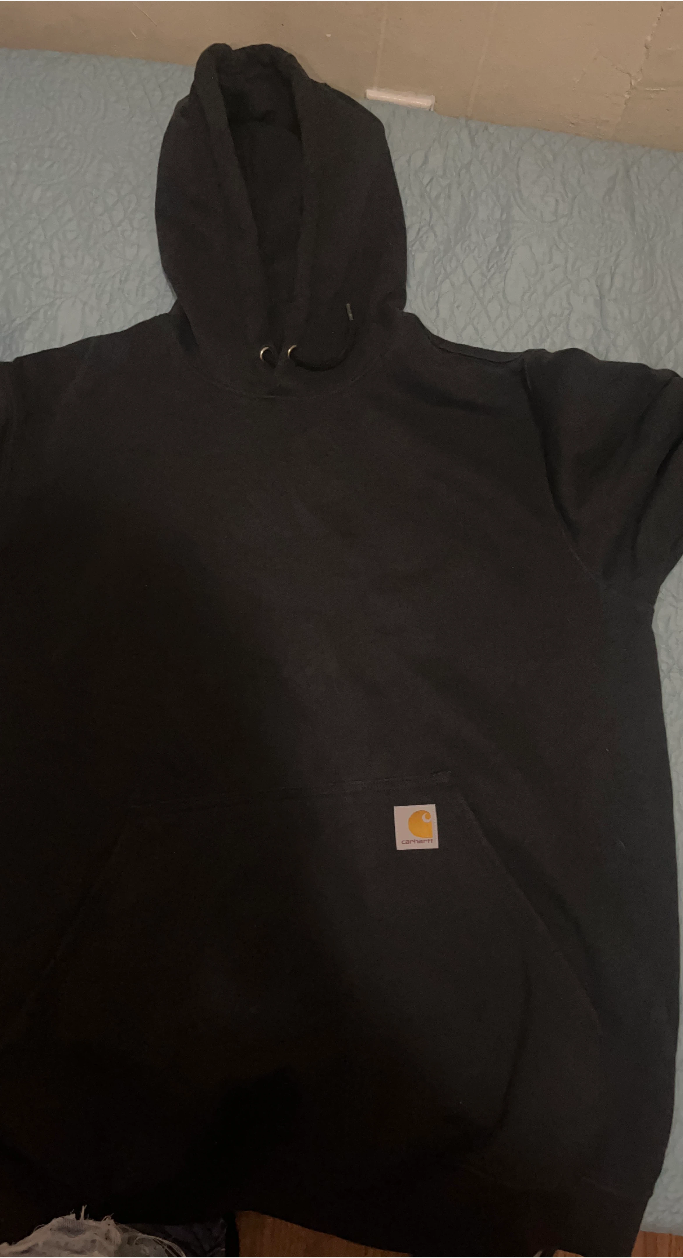 Carhartt Black Hoodie - Size L