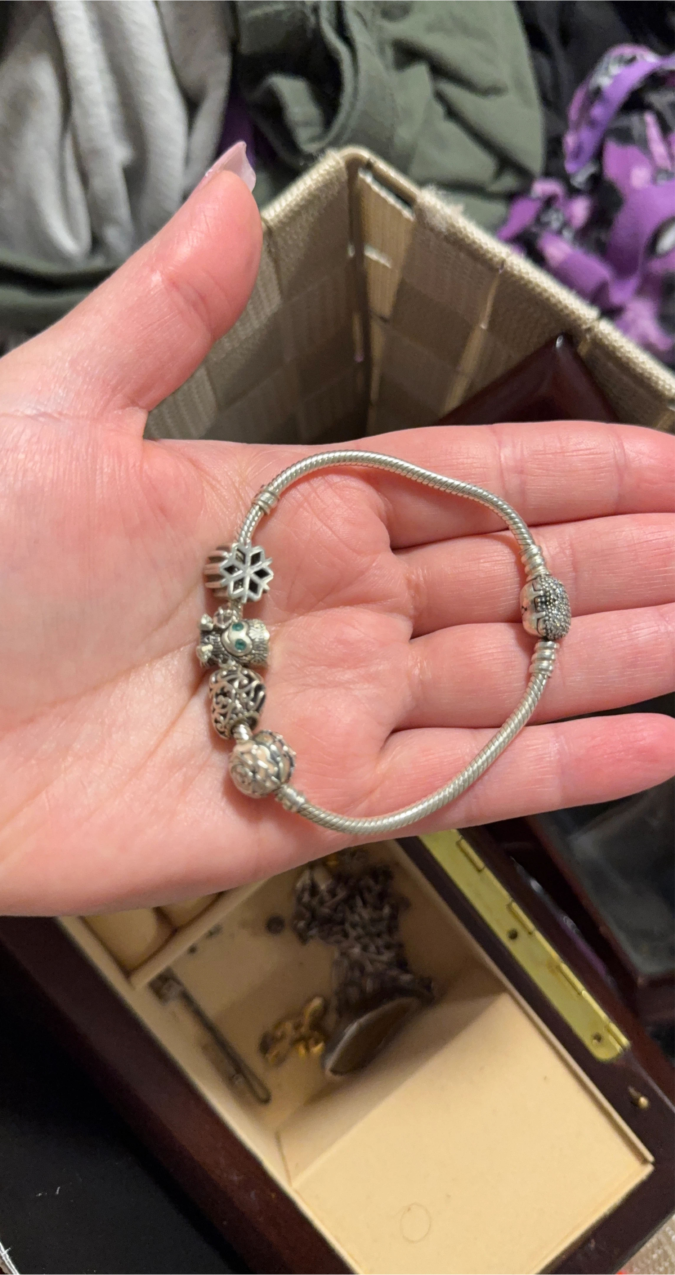 Pandora Silver Charm Bracelet