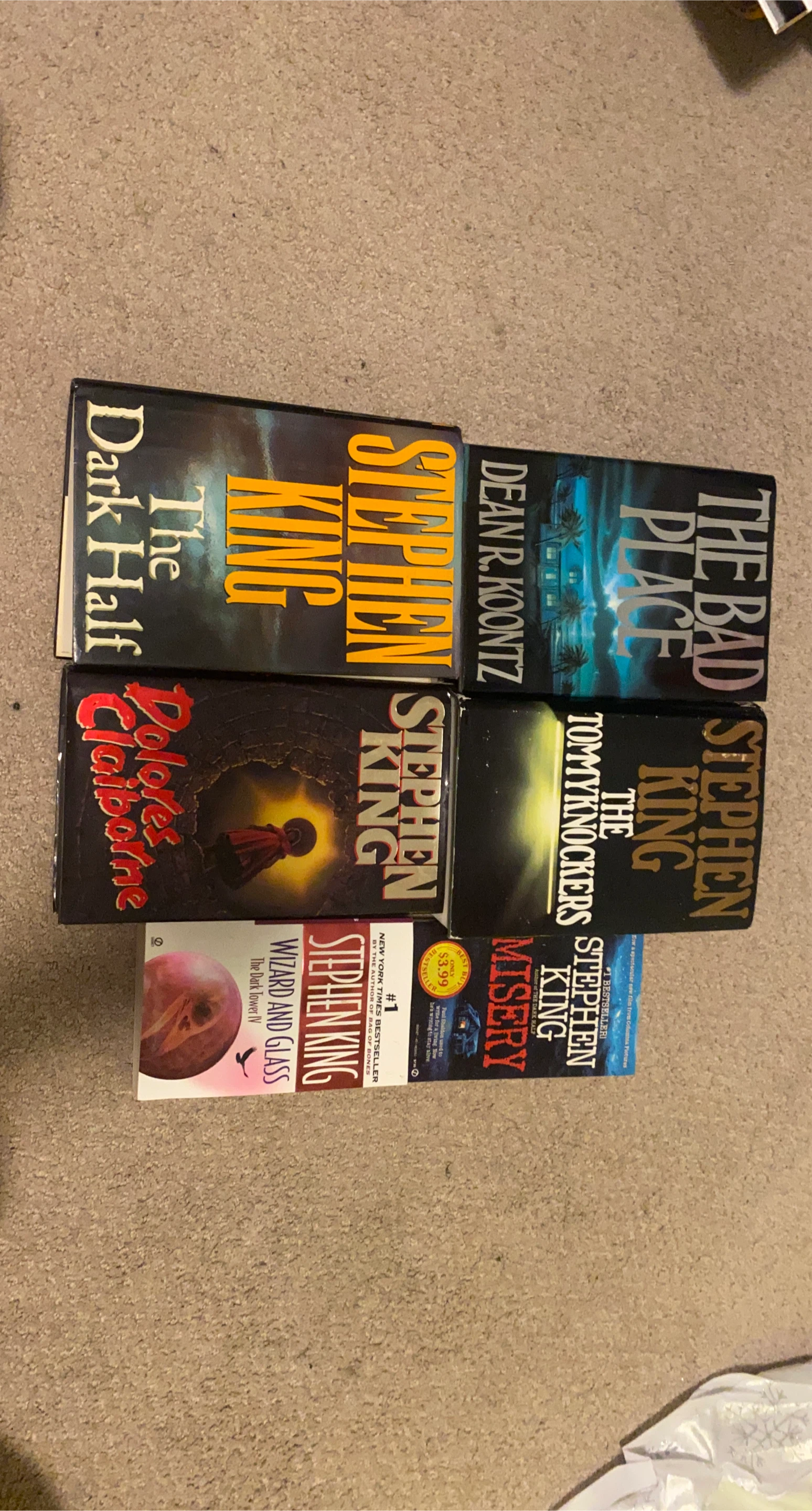 Assorted Horror Novels