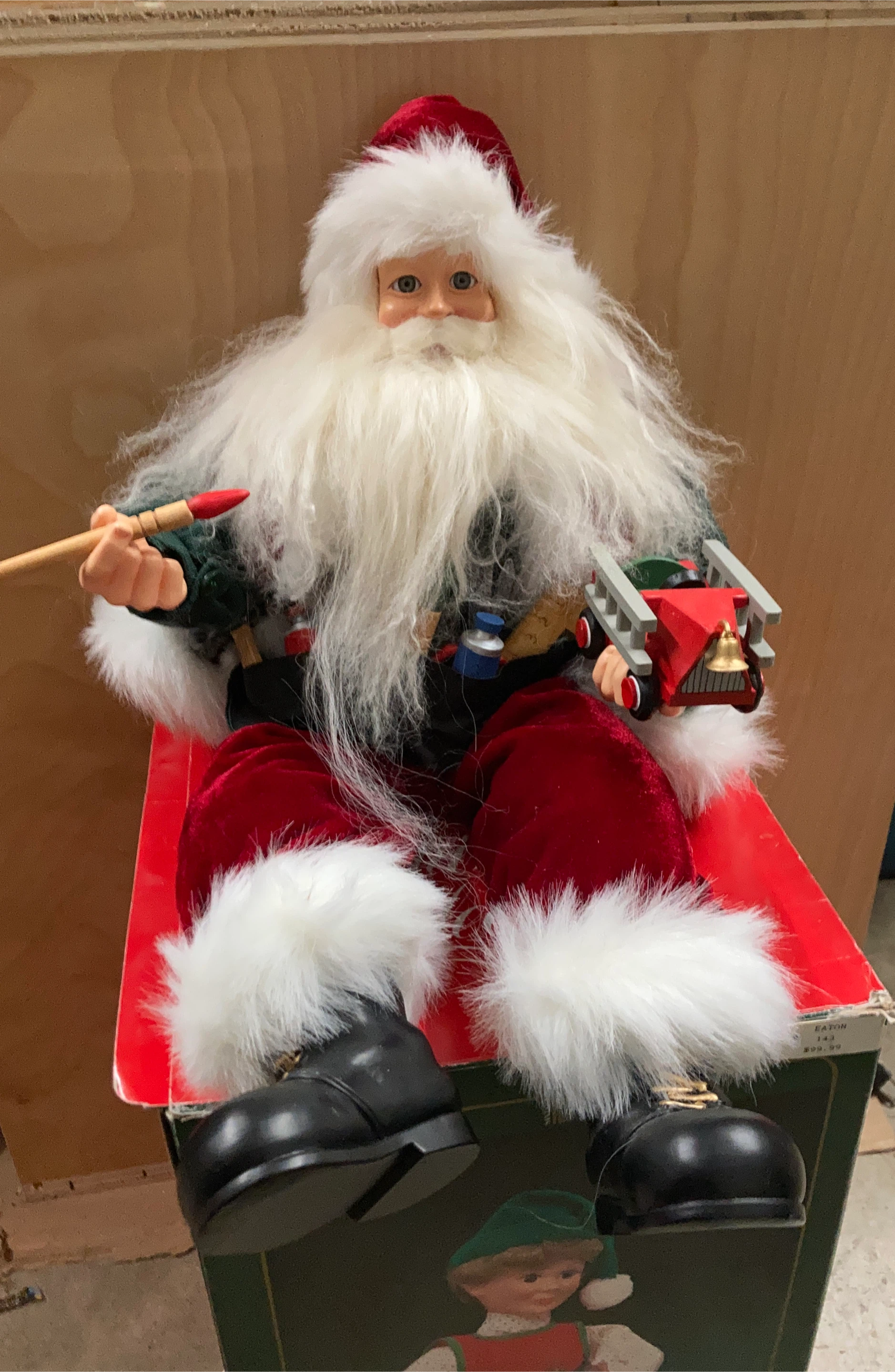 Vintage Eaton's Santa Claus Figure