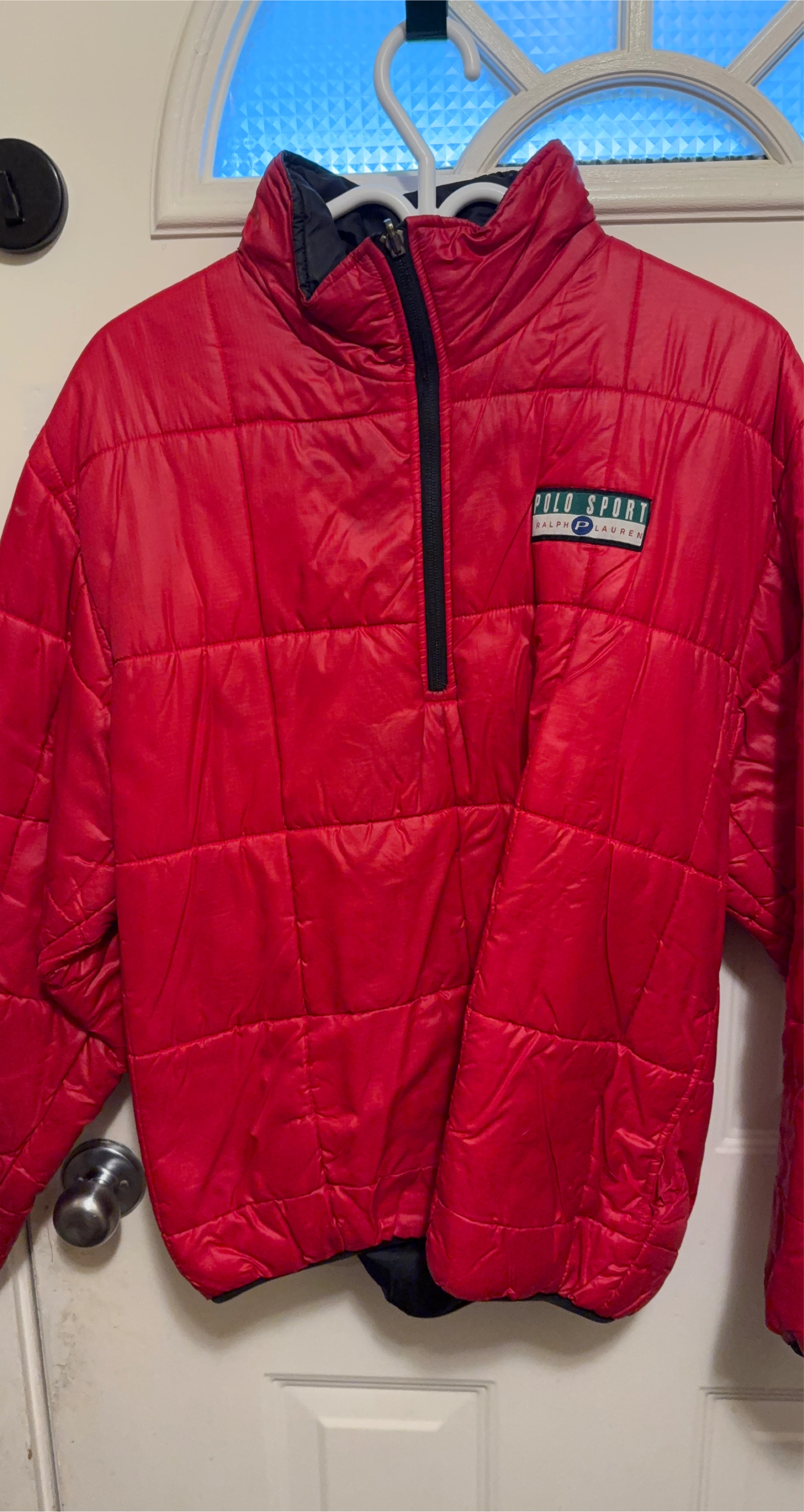 Polo Sport Ralph Lauren Red Puffer Jacket image indicator(1)