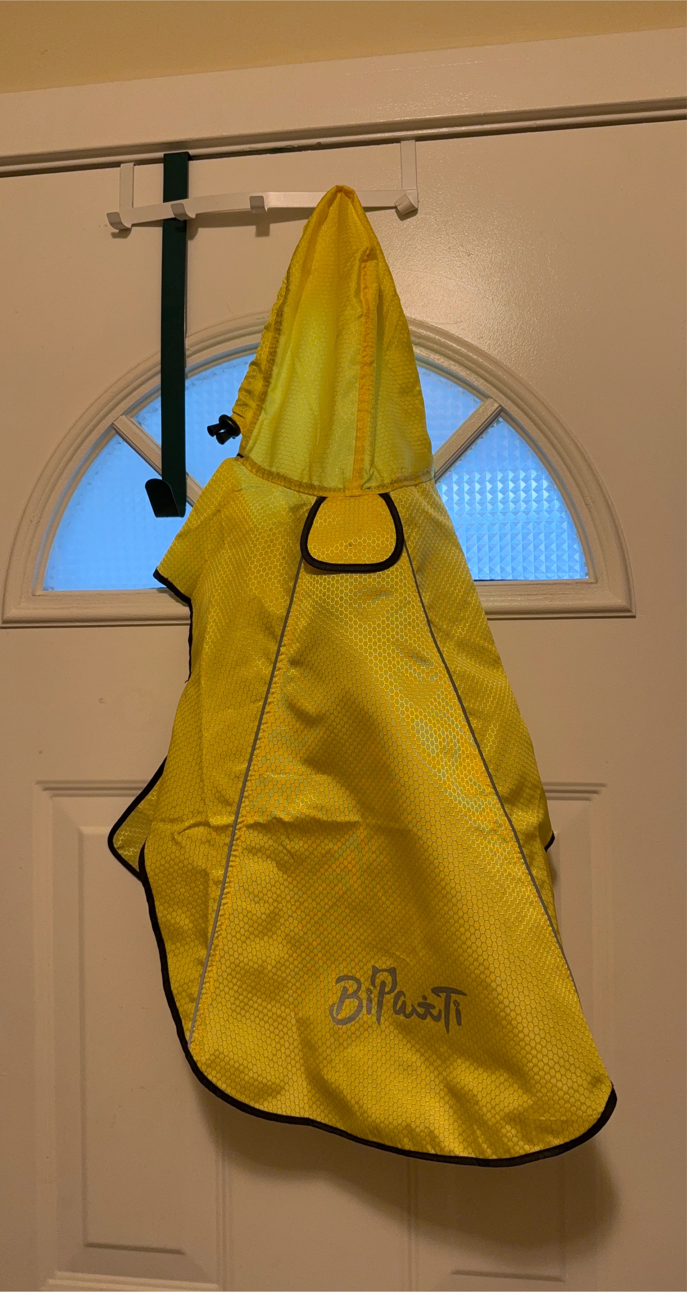 Bipawti Yellow Dog Raincoat - Size L