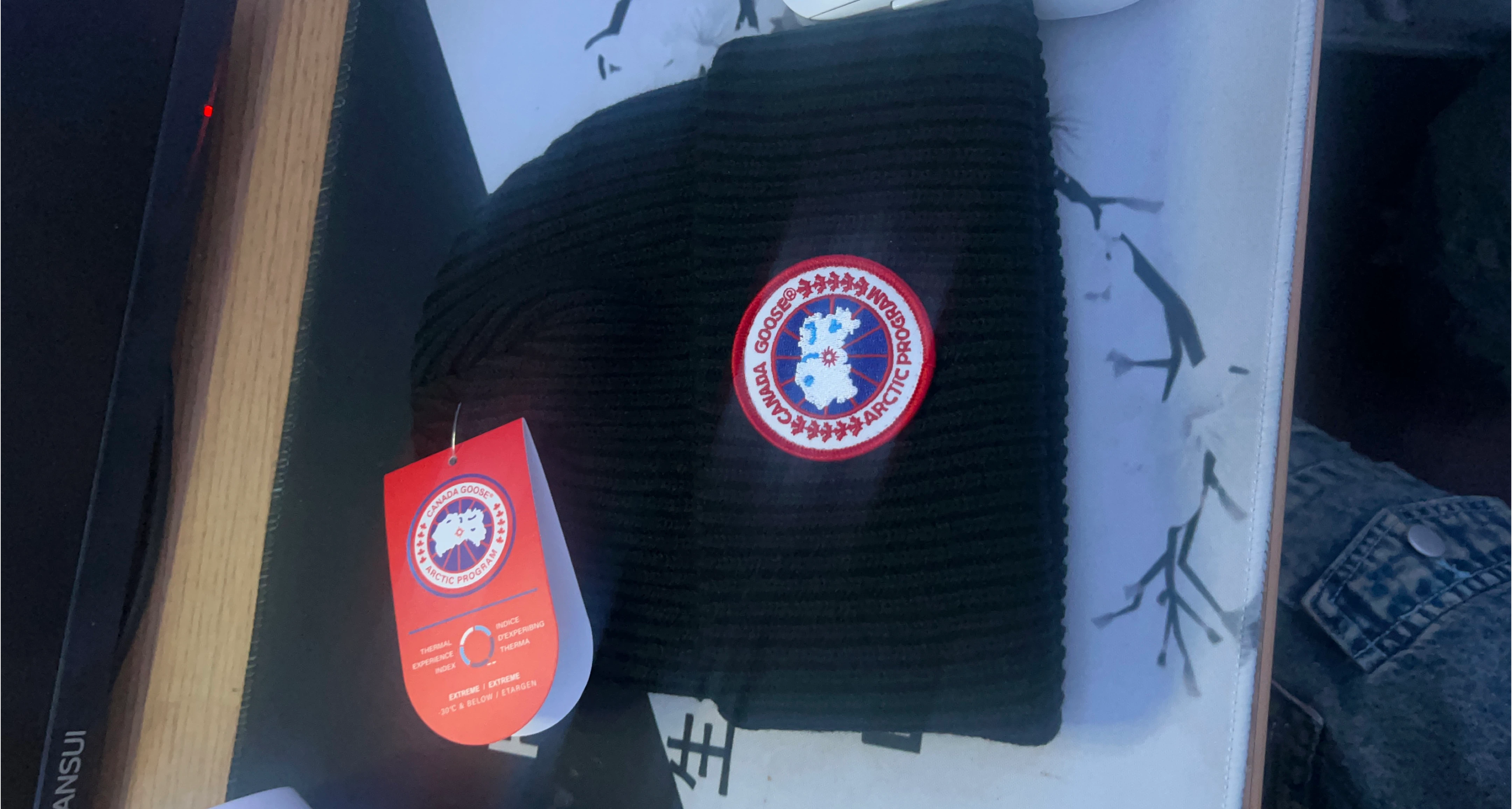 Canada Goose Black Beanie - New with Tags