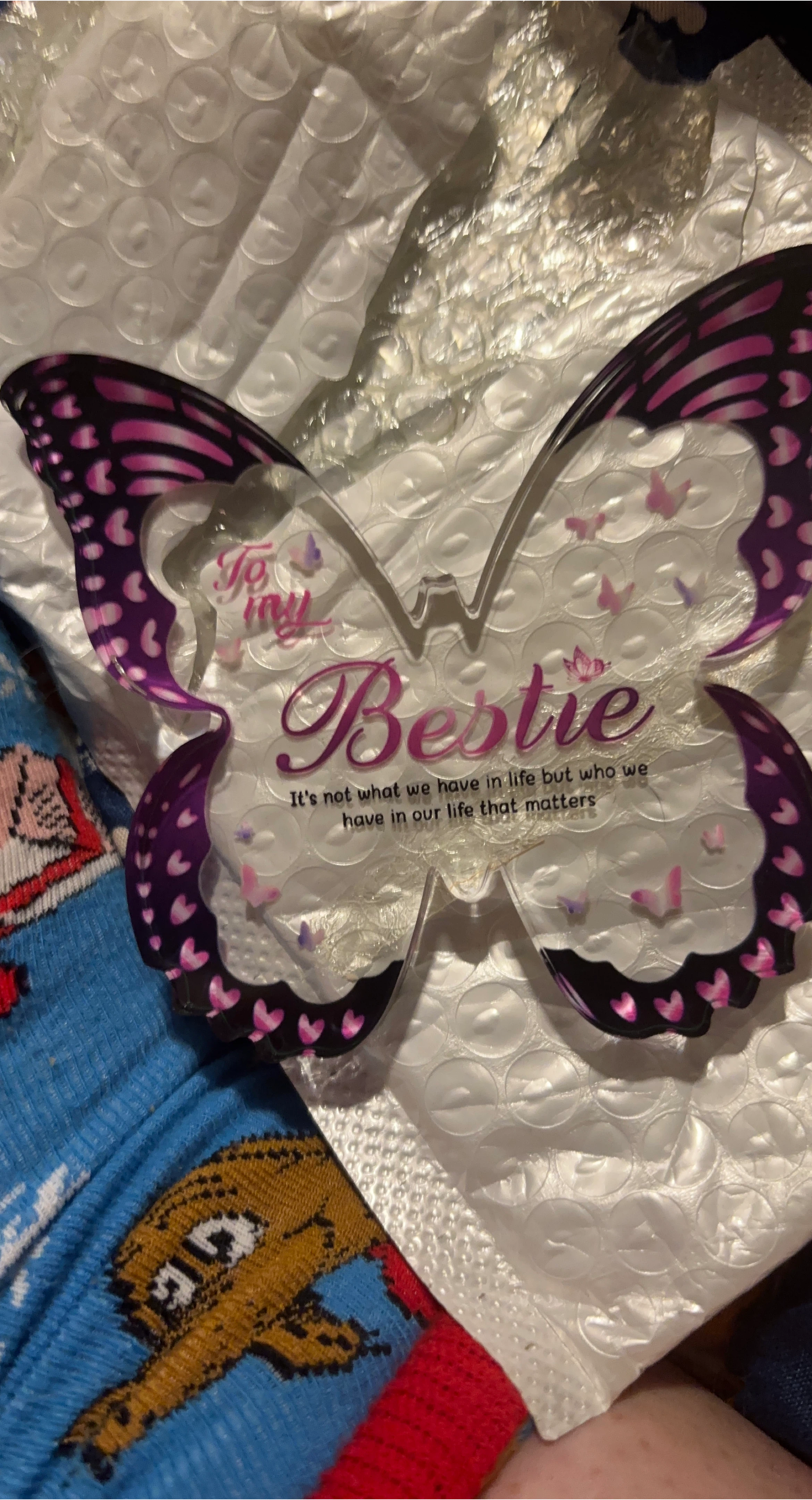 Butterfly 'To My Bestie' Decoration