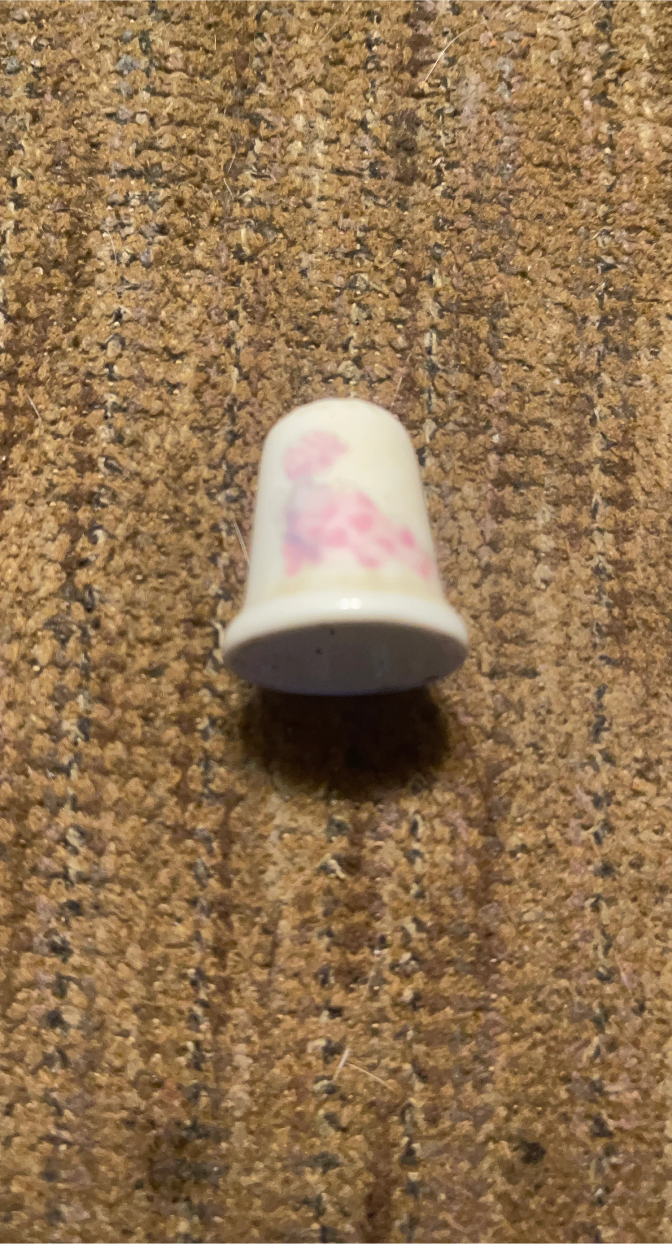 Vintage Floral Thimble