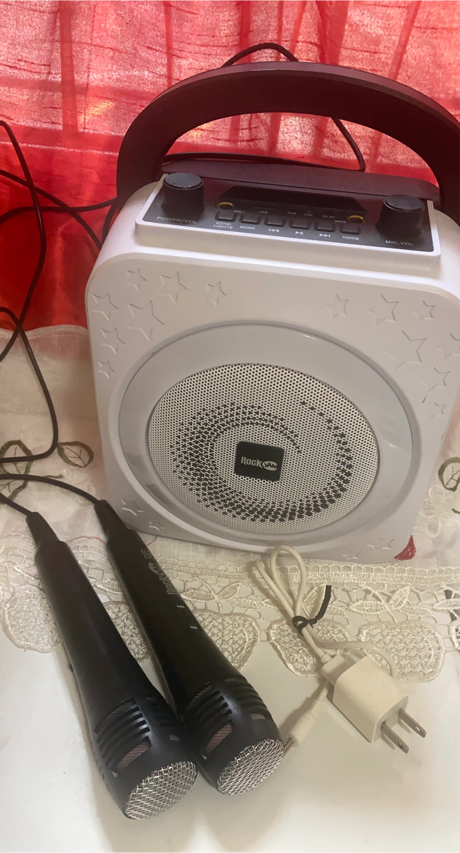 RockSam Karaoke Machine w/ 2 Mics