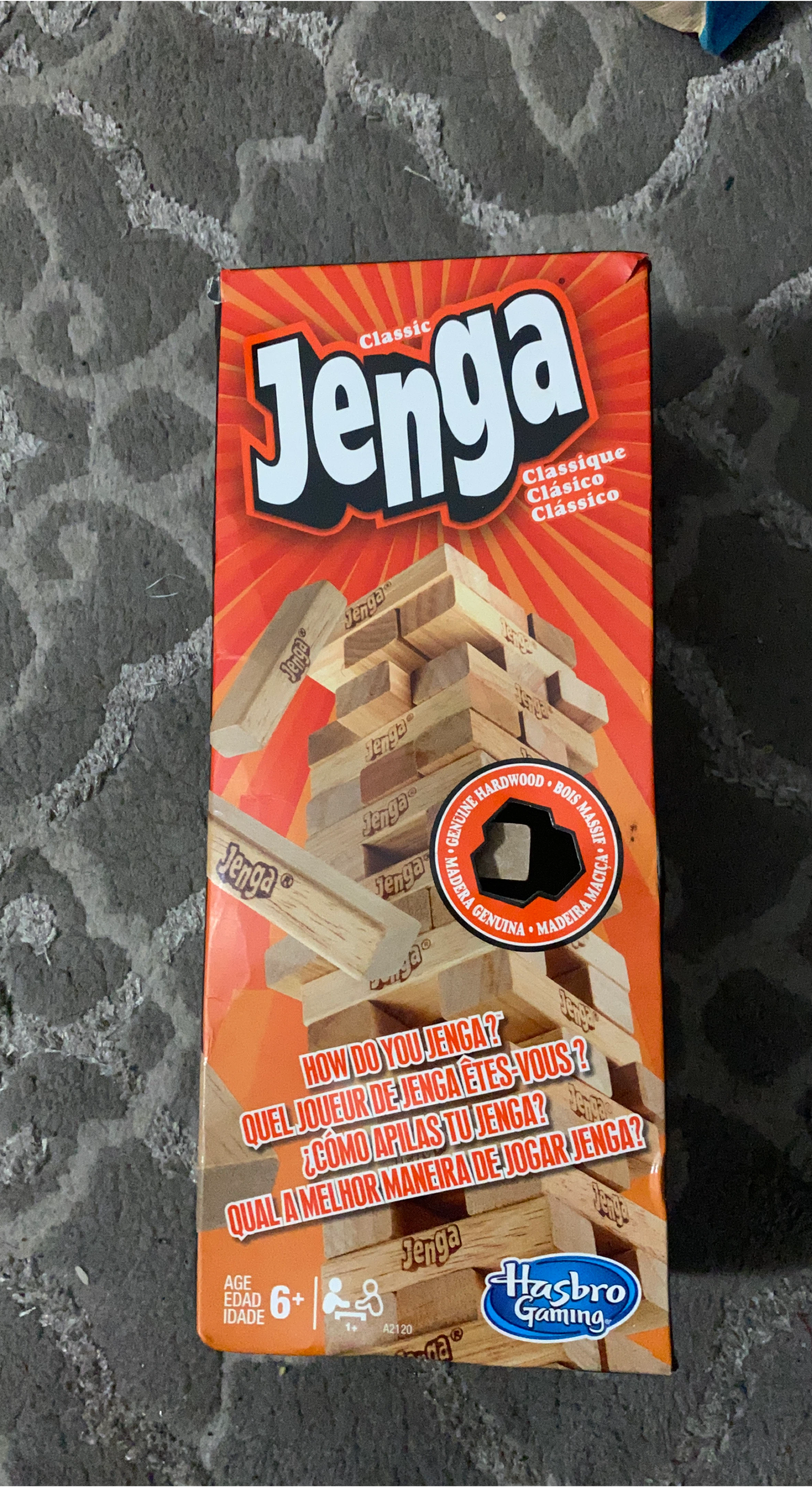 Classic Jenga by Hasbro Gaming