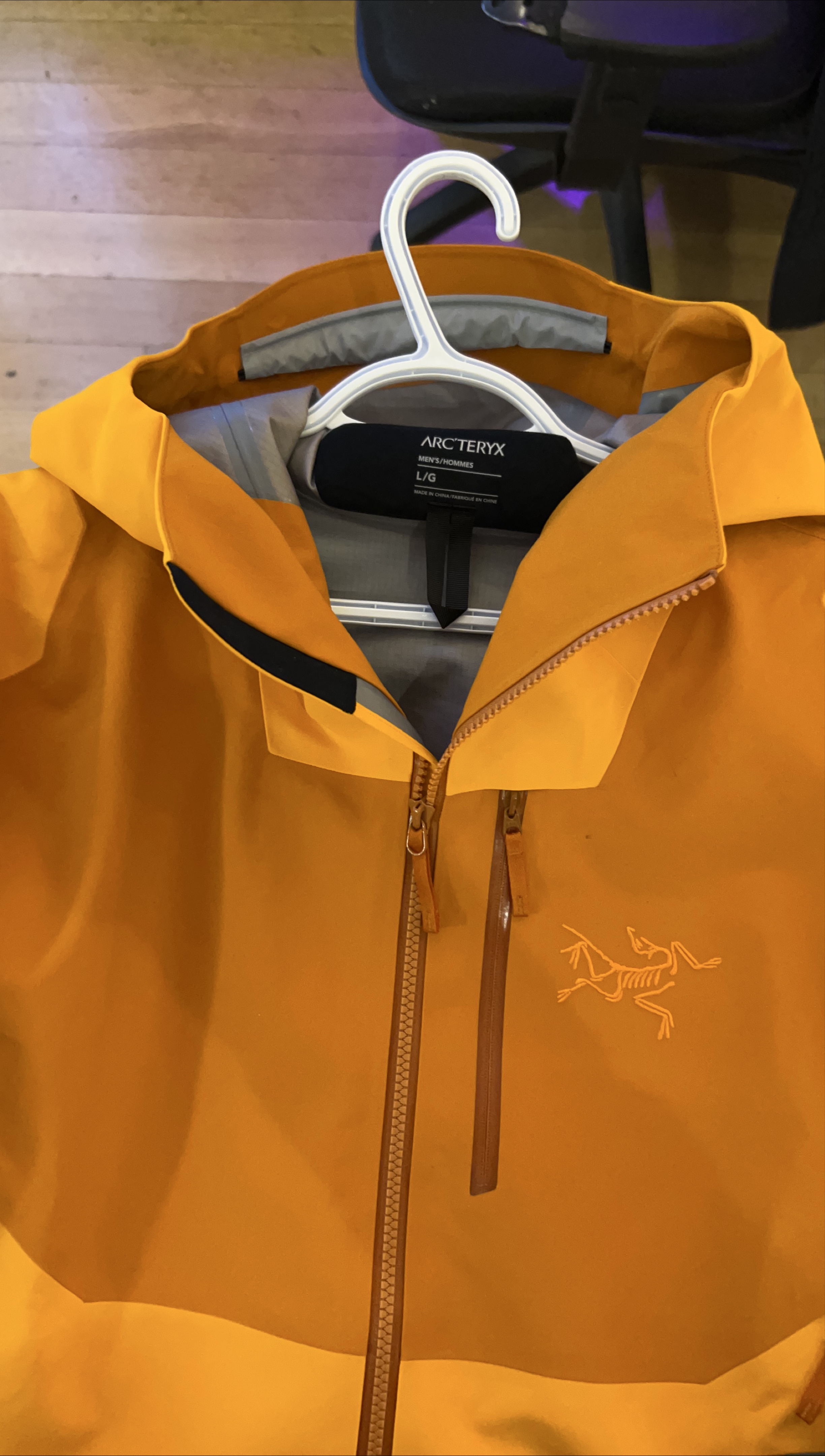 Arc'teryx Sabre SV Jacket - Blaze Copper Sky - L