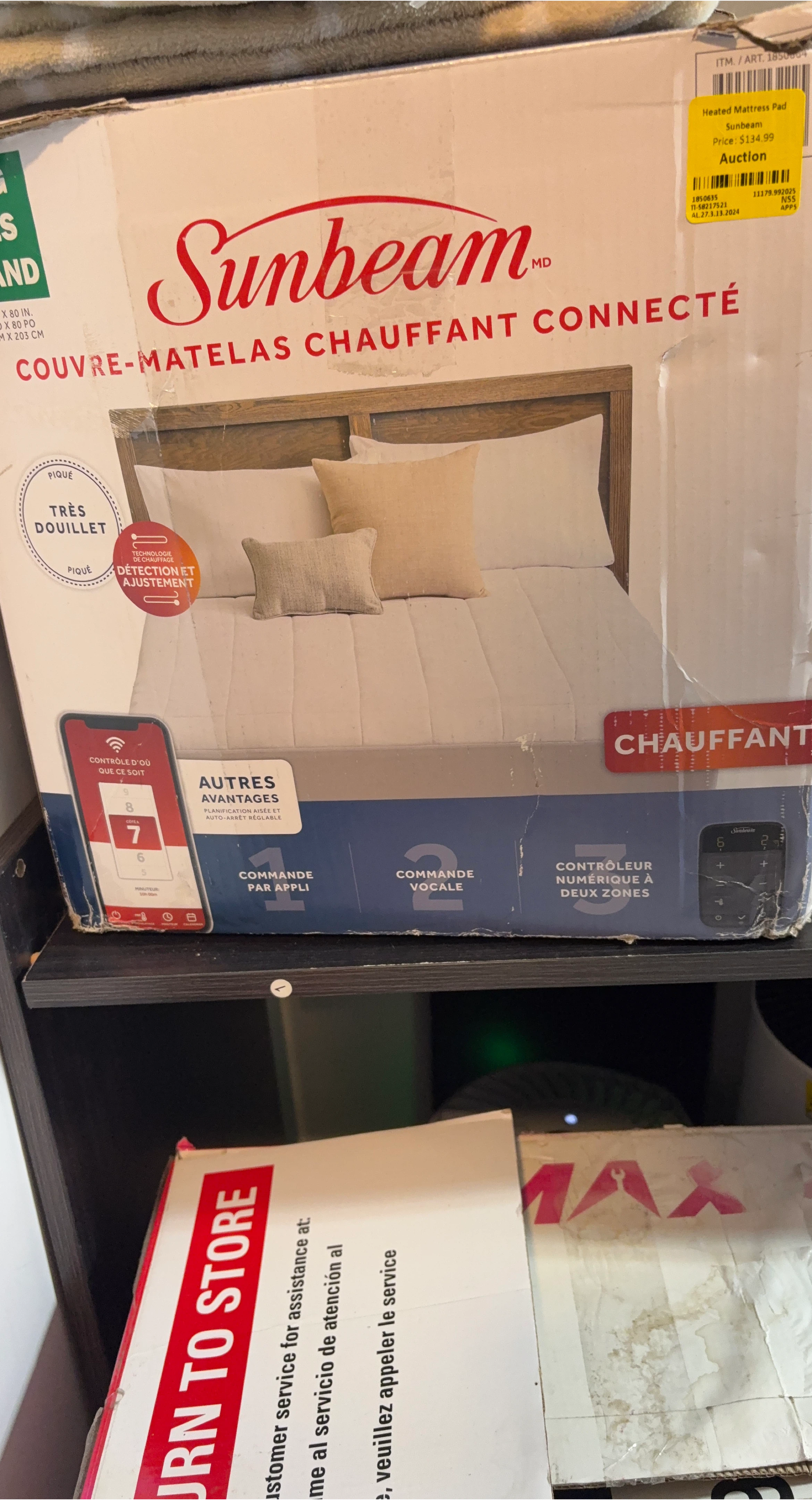 Sunbeam Heated Mattress Pad