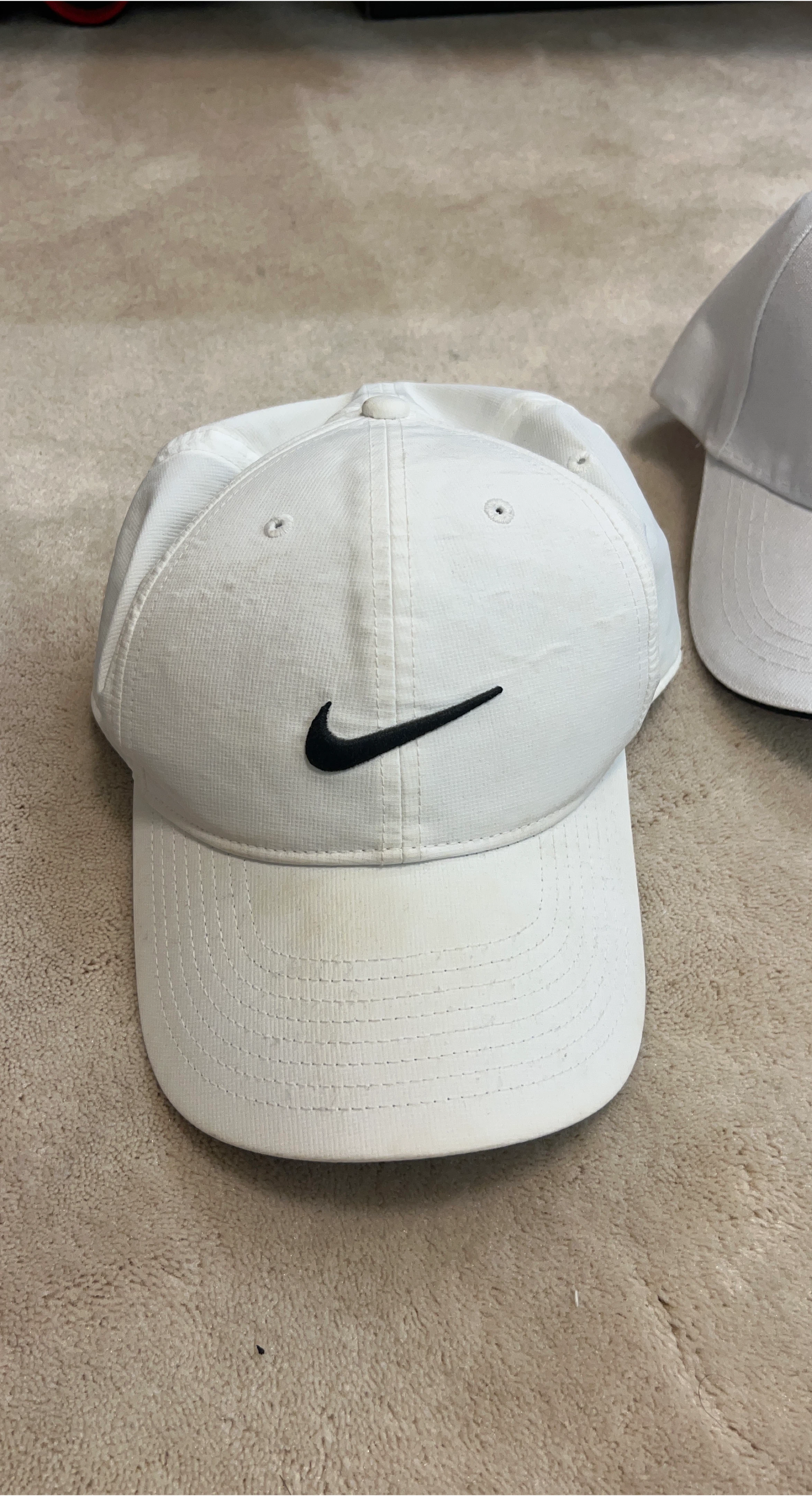Nike White Baseball Cap