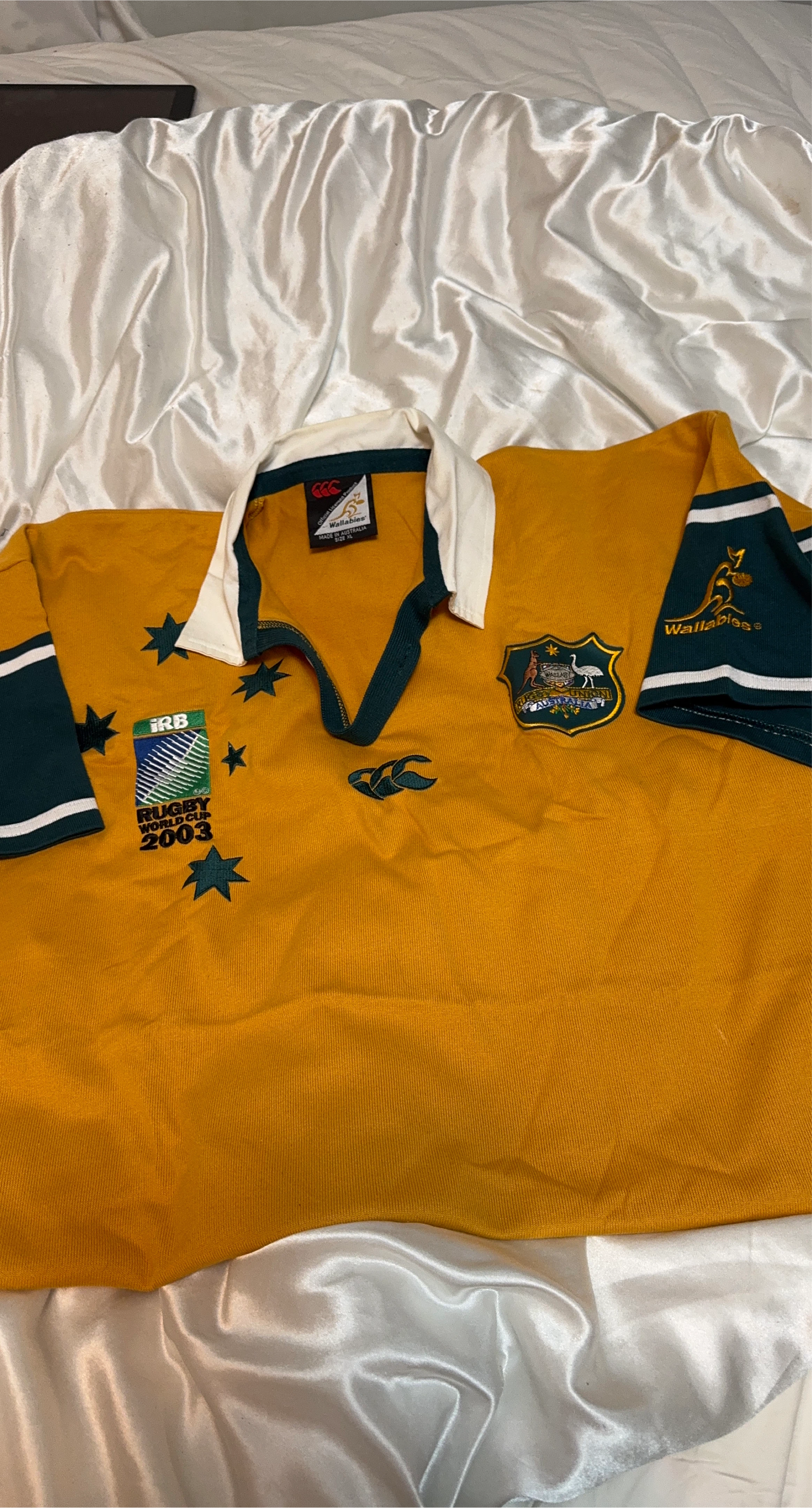 Canterbury Wallabies Rugby World Cup 2003 Jersey XL