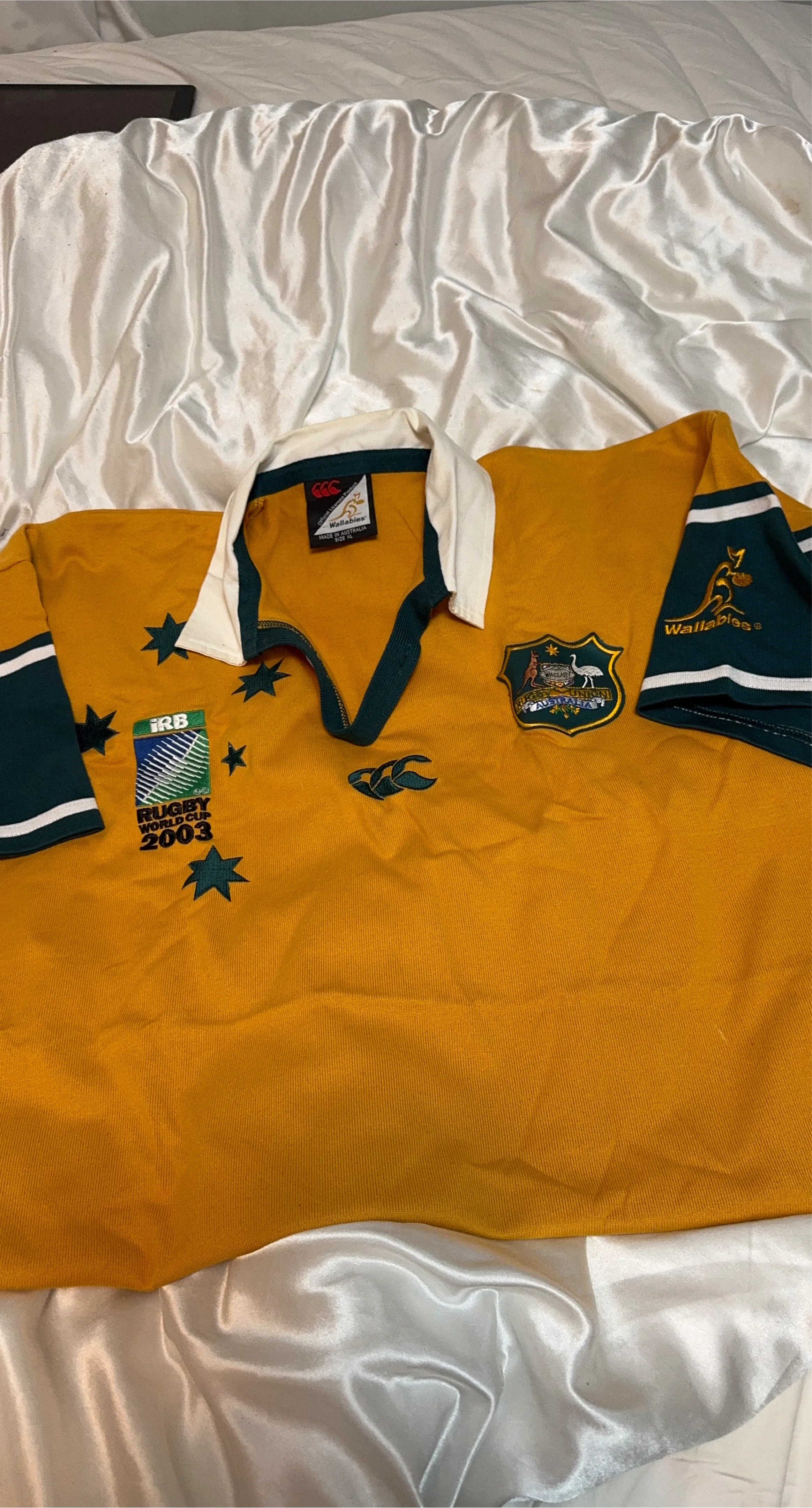 Canterbury Wallabies Rugby World Cup 2003 Jersey XL