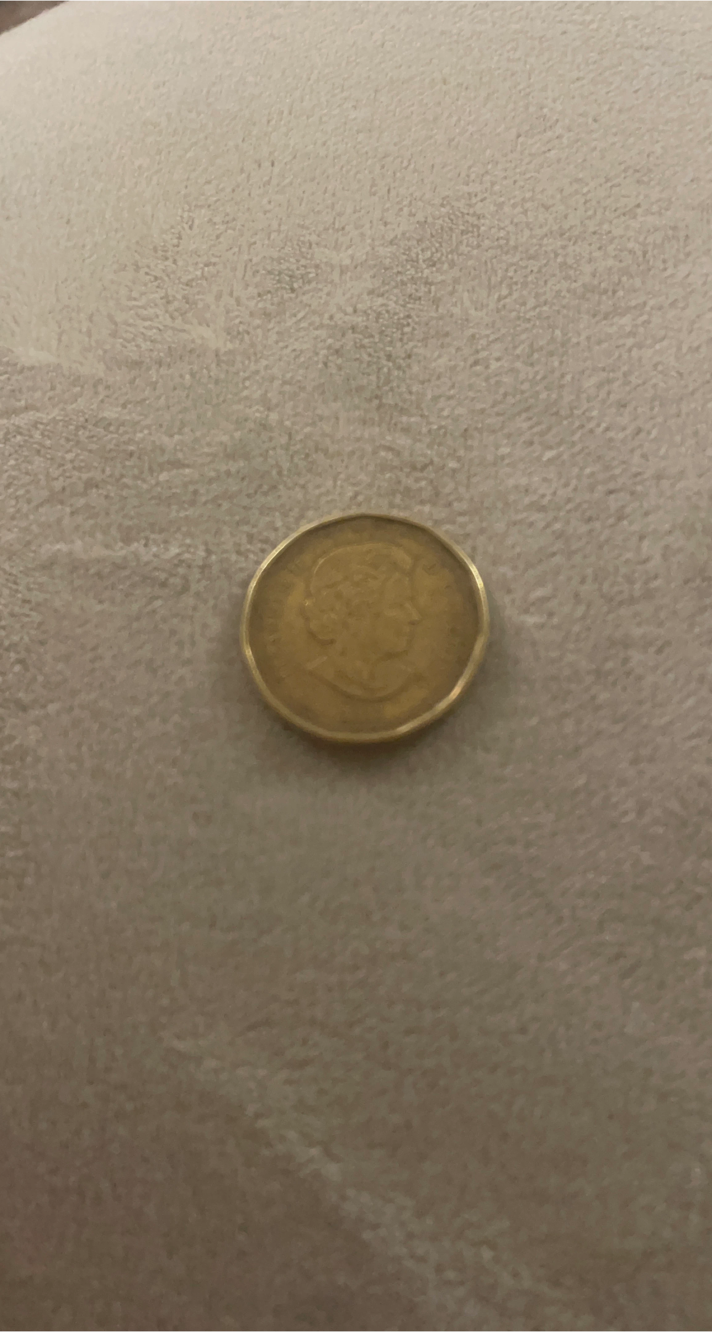 Gold Coloured Coin