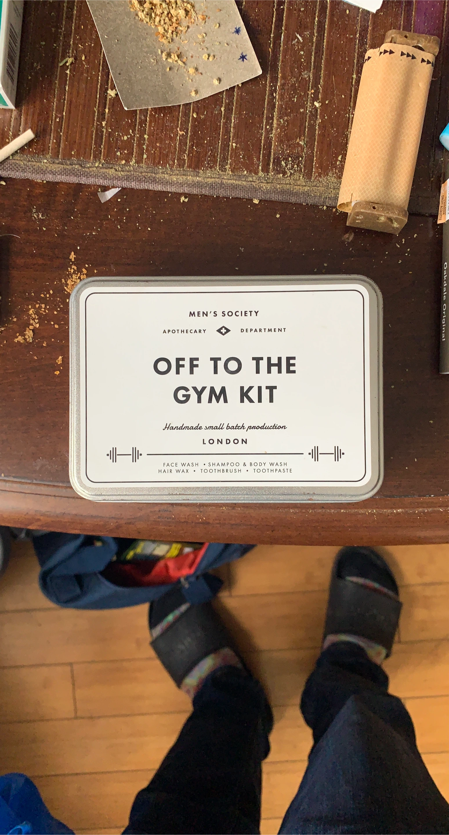 Men's Society Off To The Gym Kit