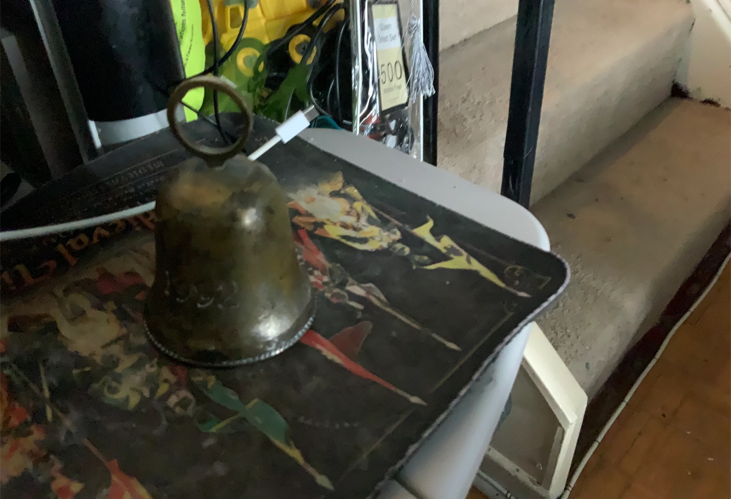 Vintage Brass School Bell