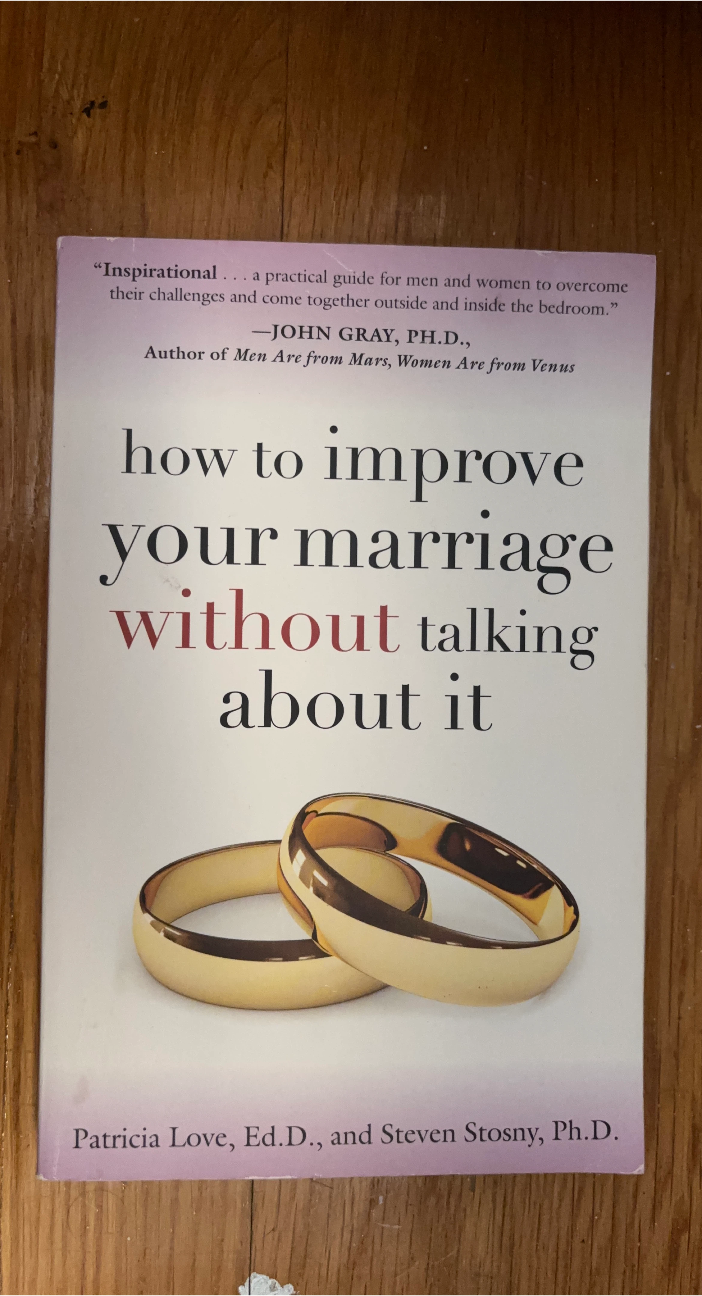 How to Improve Your Marriage Without Talking About It