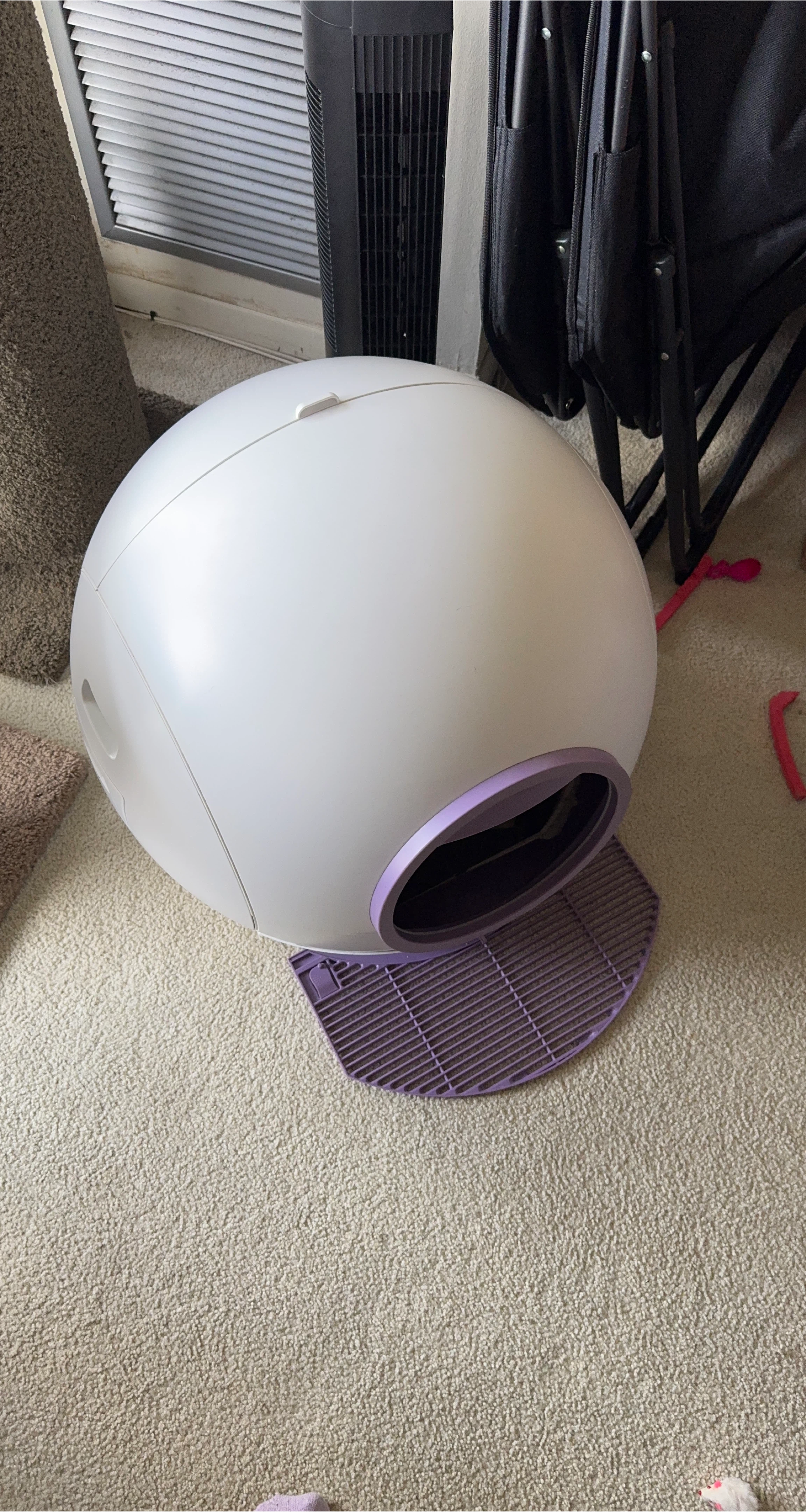 Els Pet Spaceship Automatic Self Cleaning Litter Box