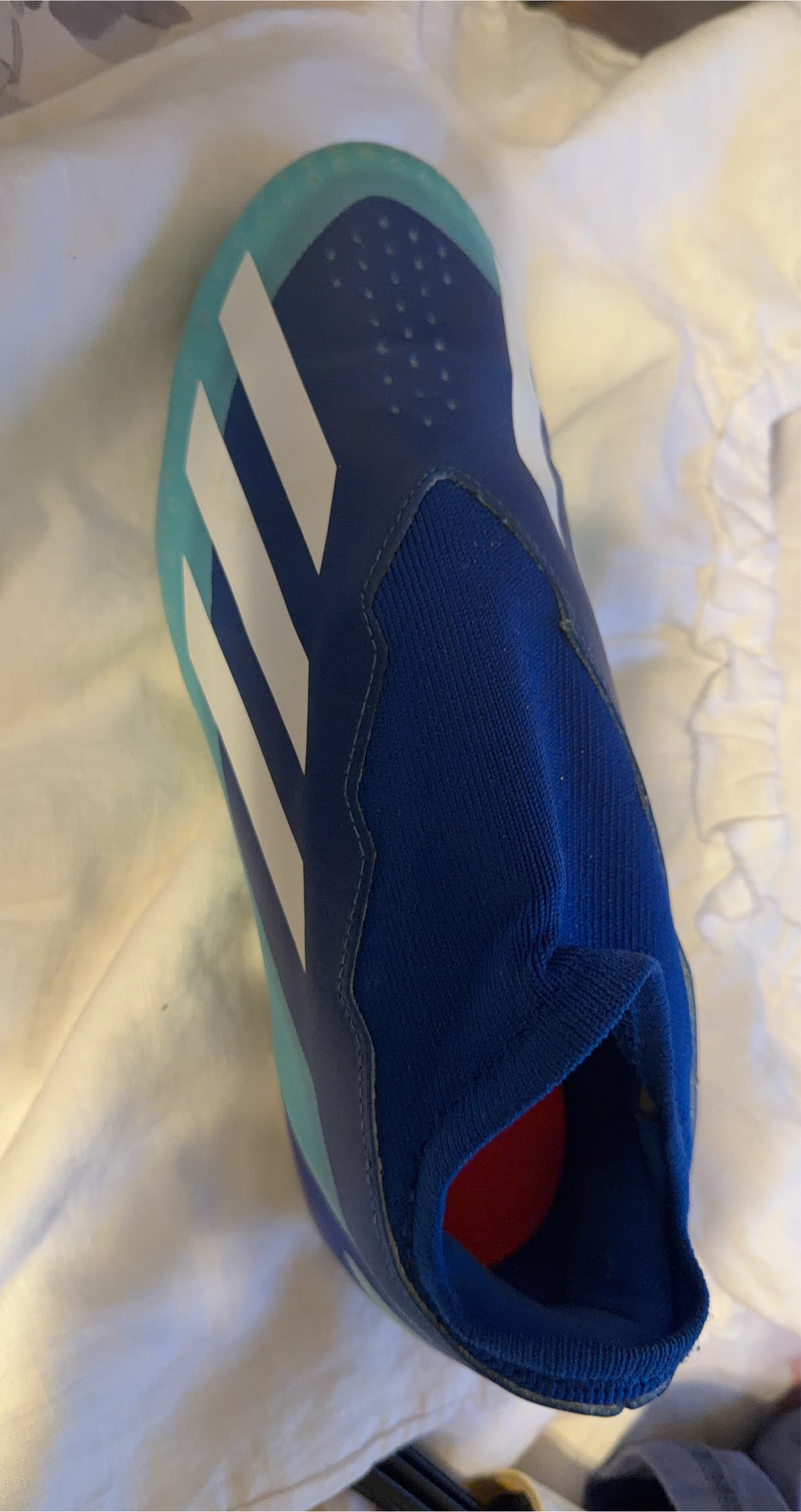 Adidas Laceless Soccer Shoe