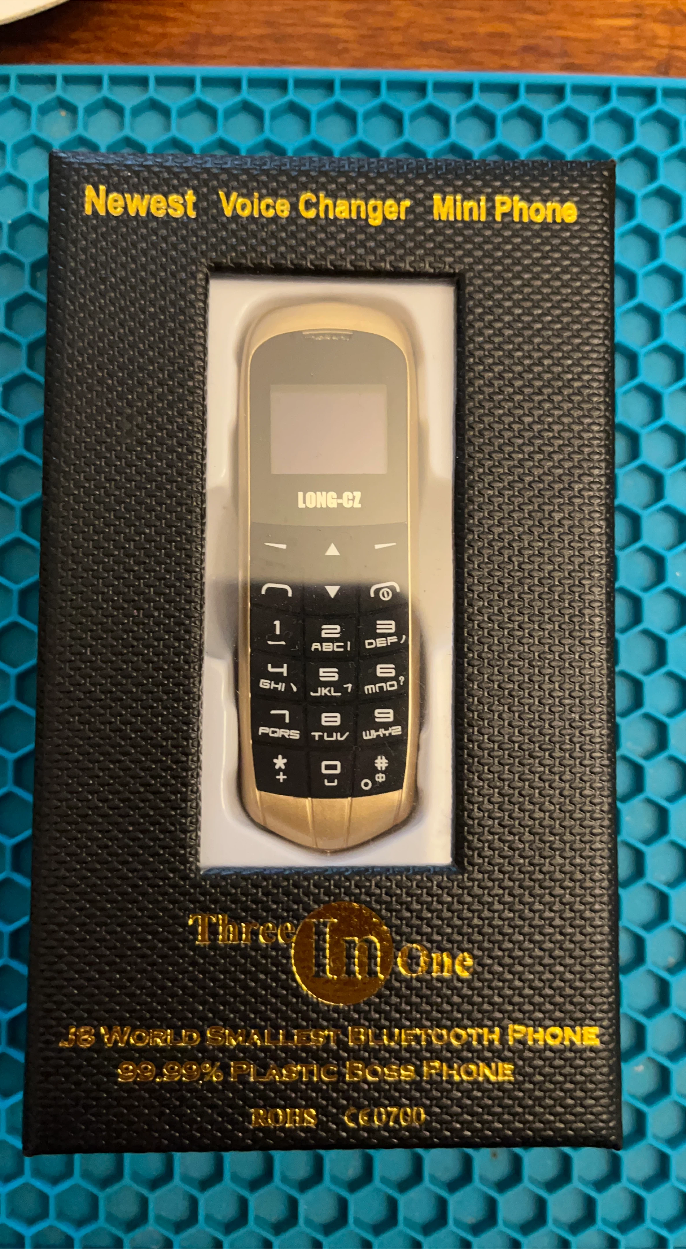 LONG-CZ Newest Voice Changer Mini Phone image indicator(2)