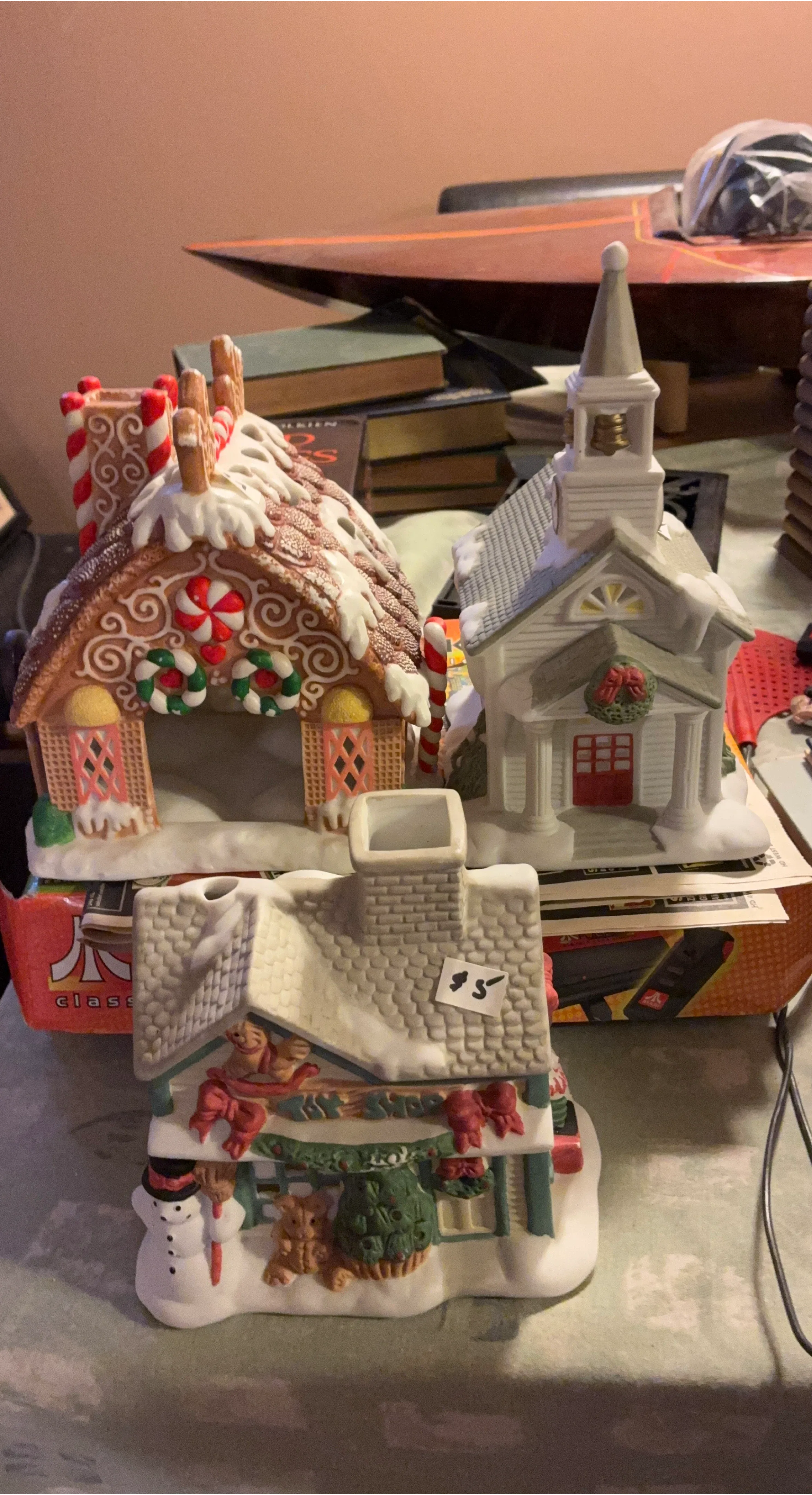 Christmas Village Decorative Houses