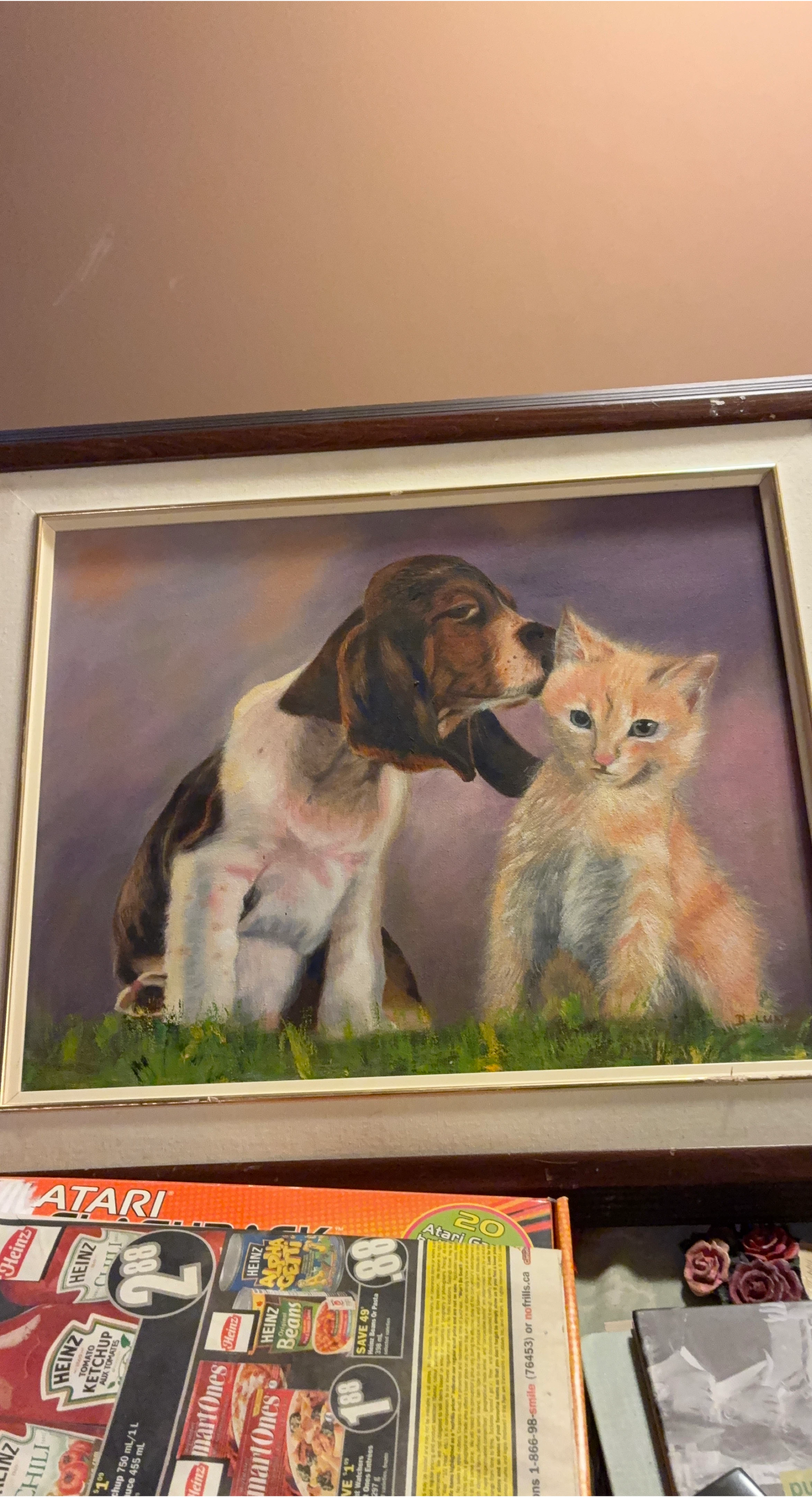 Dog and Cat Painting