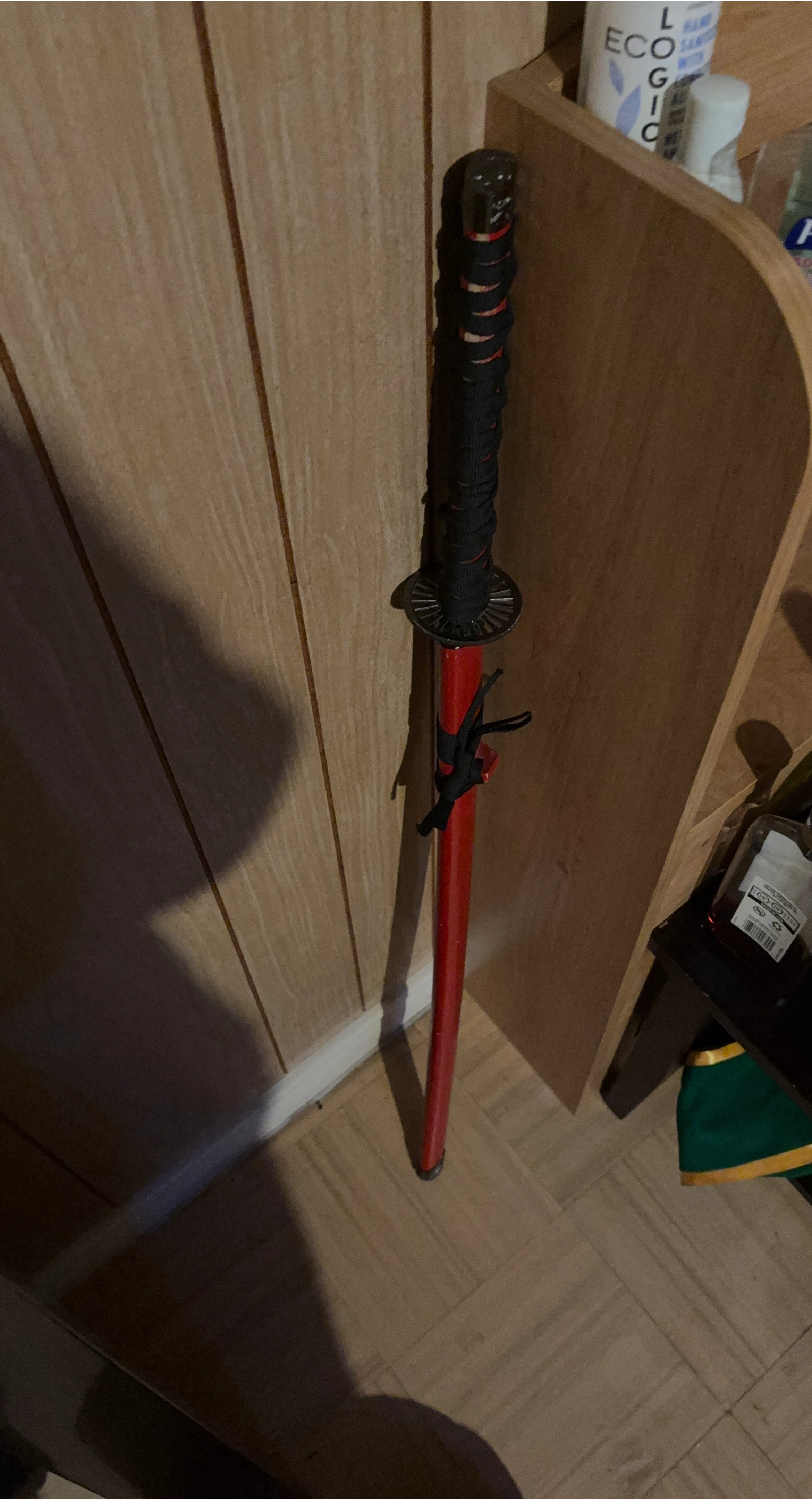 Red & Black Katana Sword