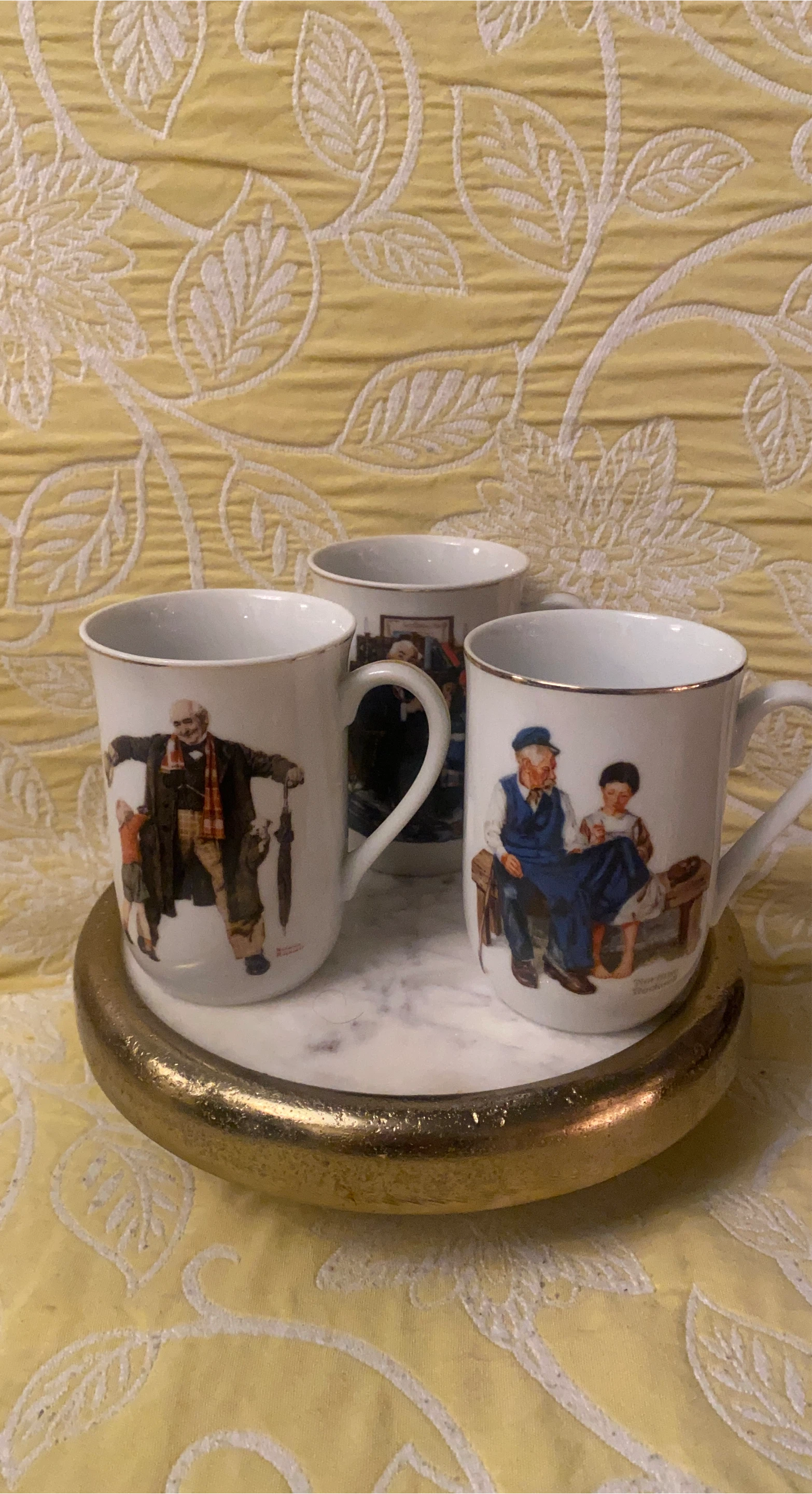 Norman Rockwell Museum Mug Set