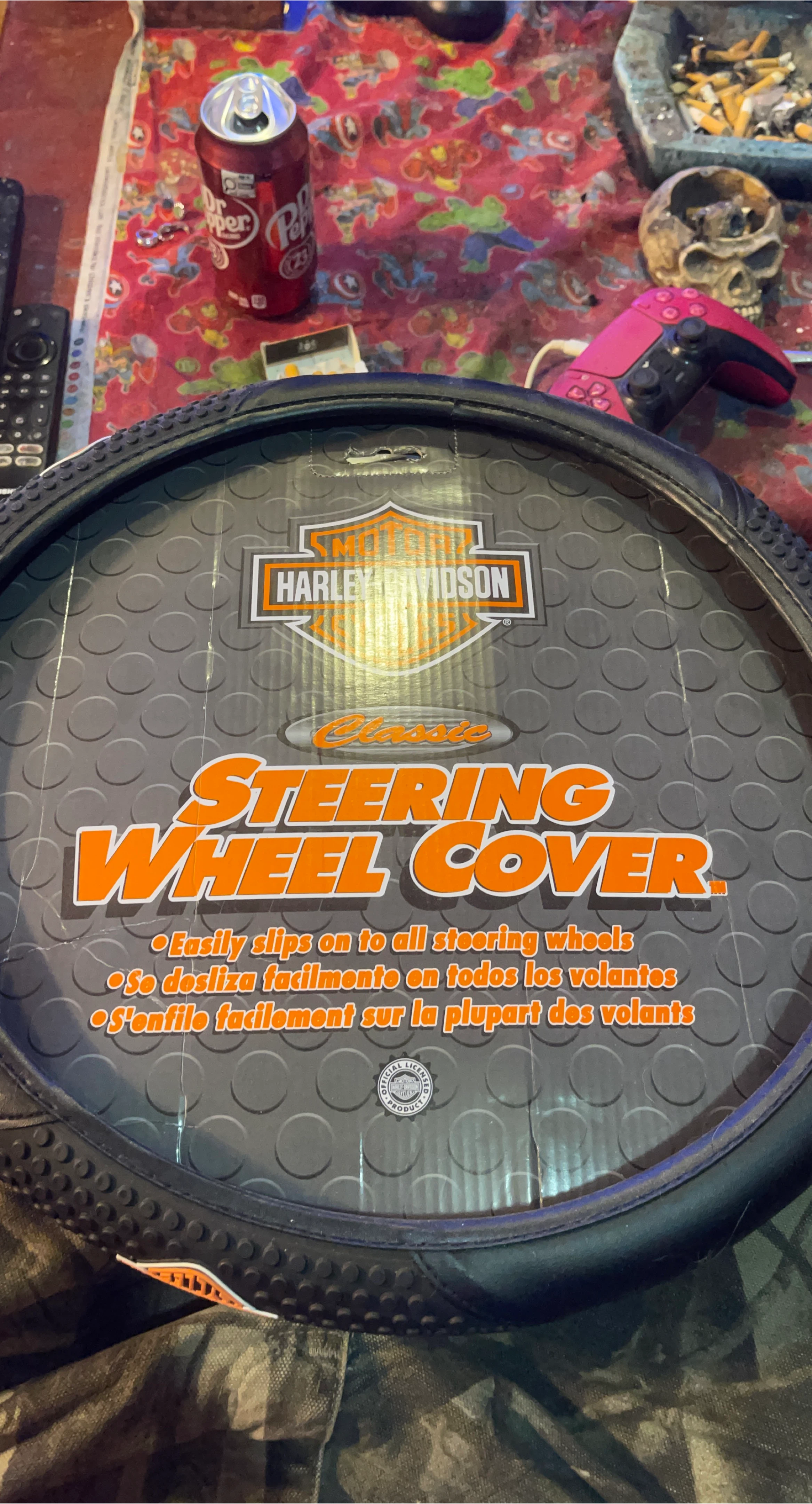 Harley-Davidson Classic Steering Wheel Cover image indicator(1)