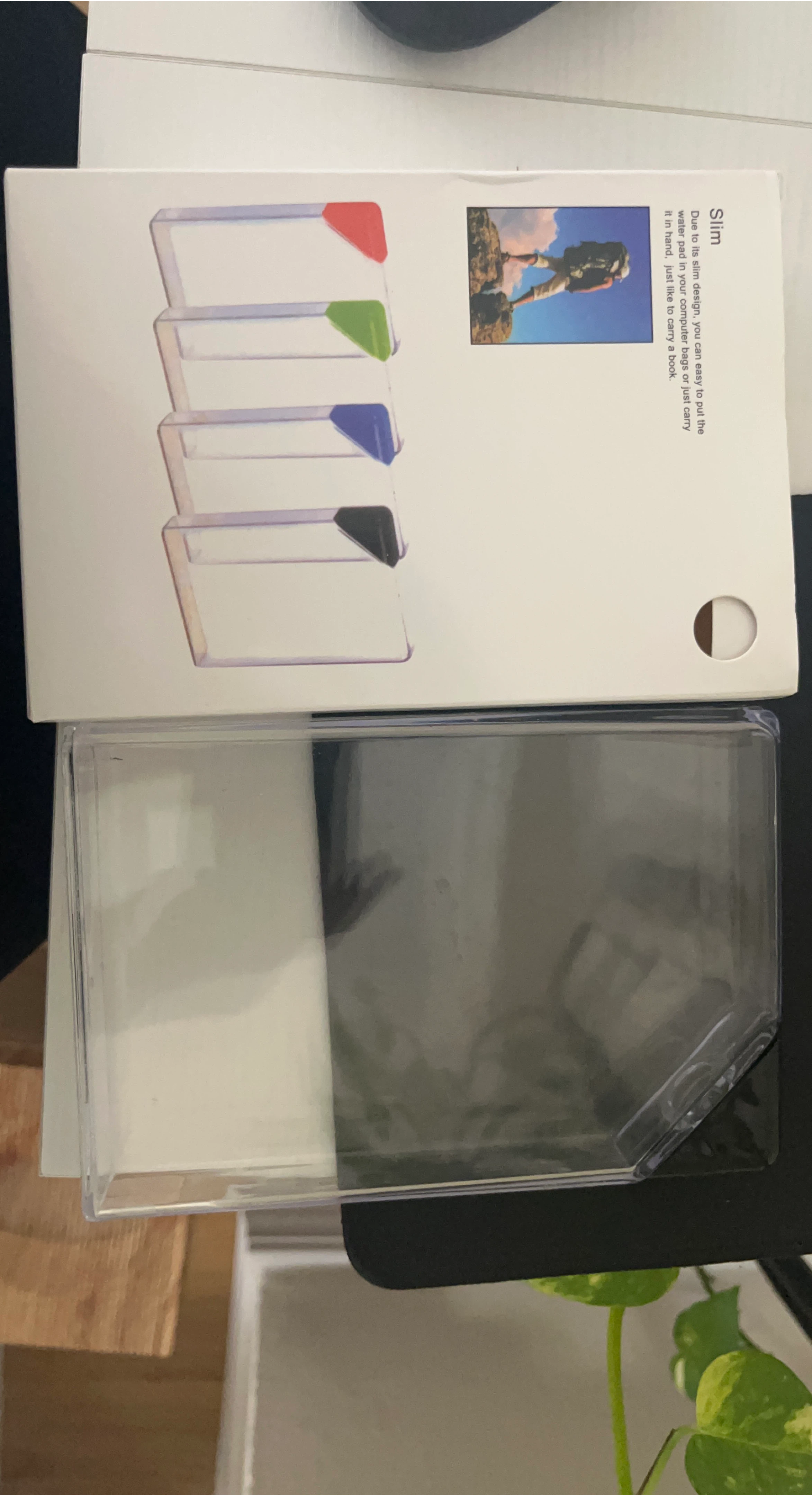 Slim Purse Water Bottle - Like a Book!