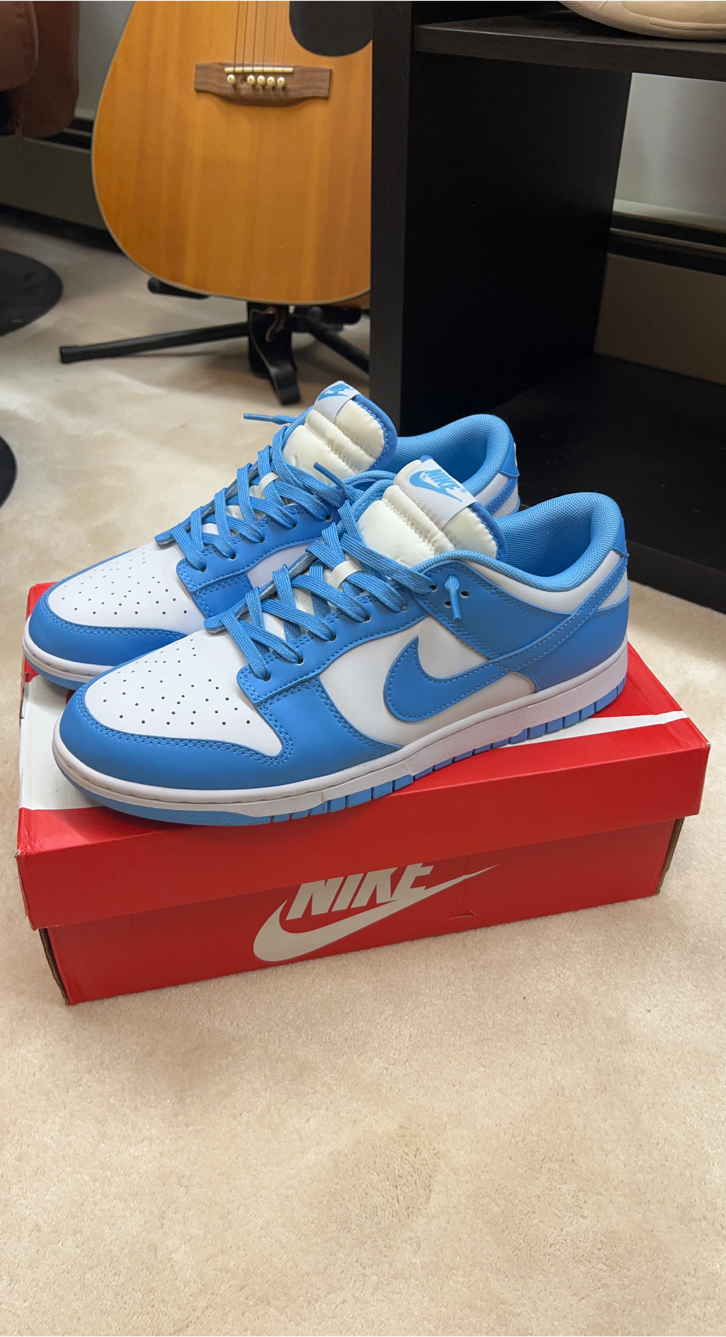 Nike Dunk Low UNC Blue Shoes