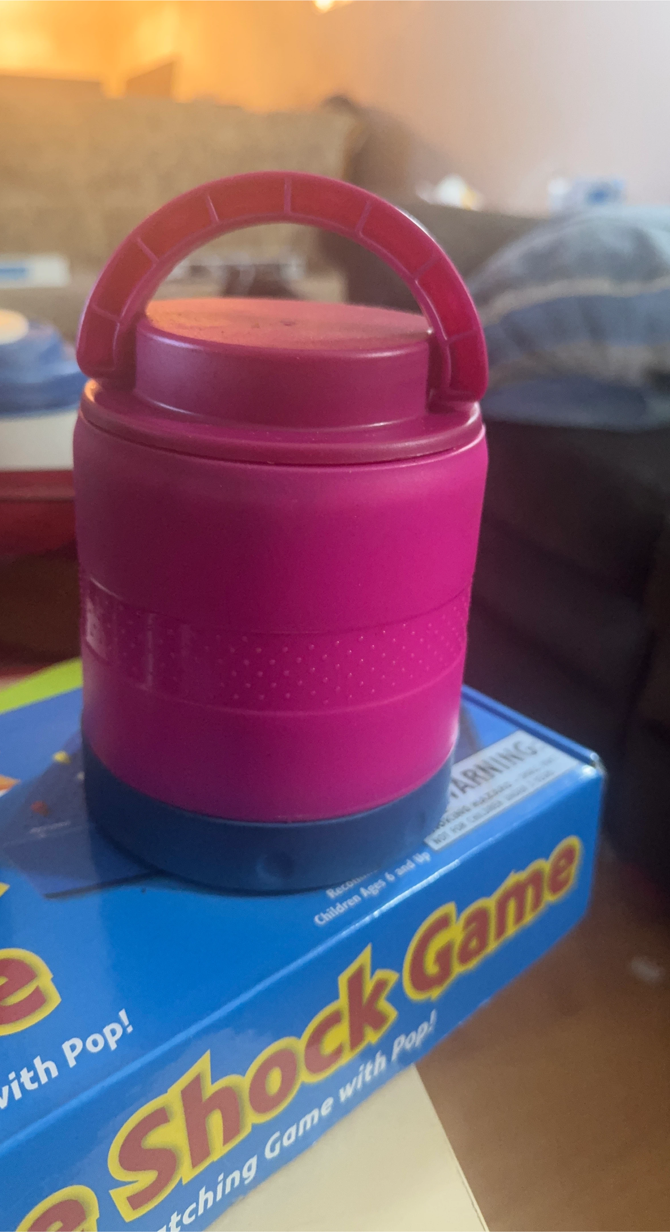 Pink & Blue Insulated Food Container image indicator(1)