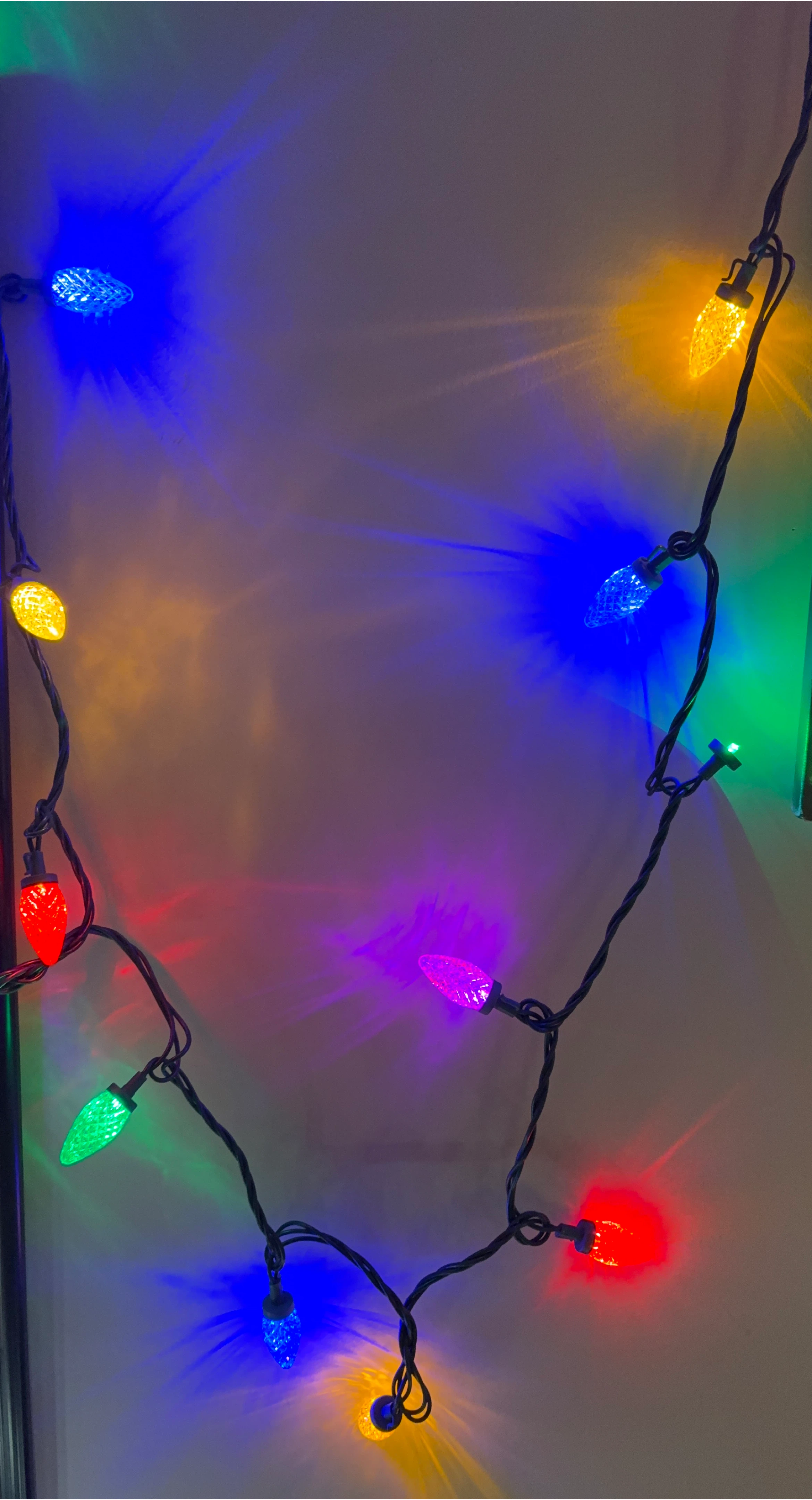 Colourful Christmas Lights