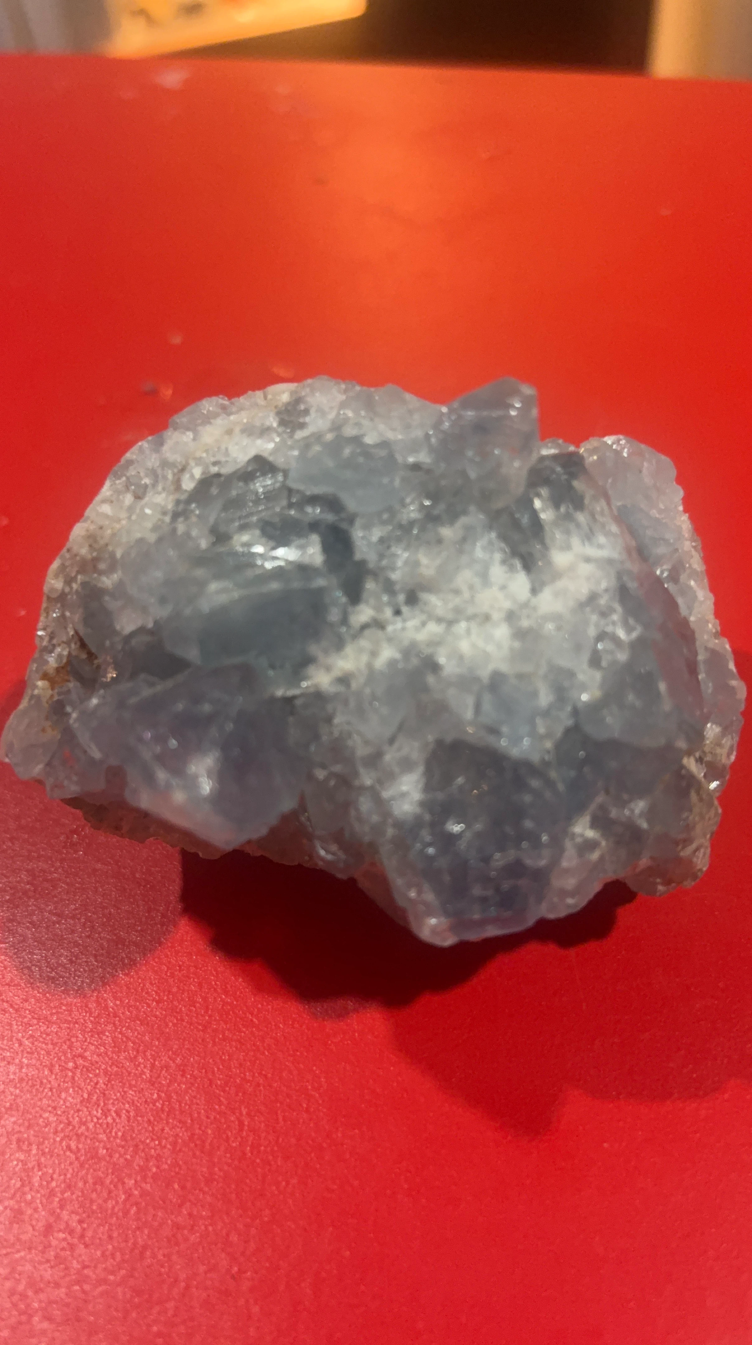 Blue Celestite Crystal