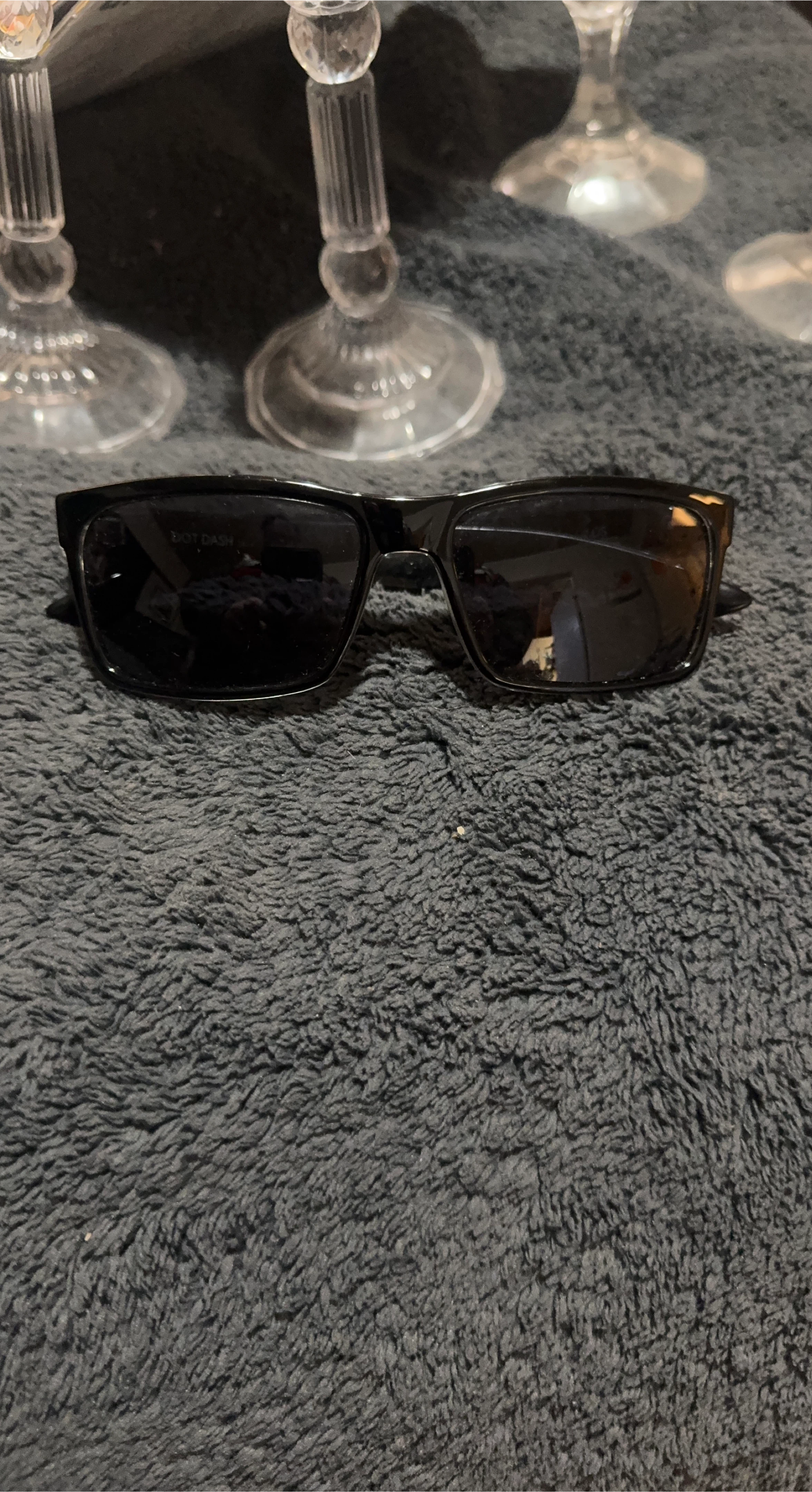 East Dash Black Sunglasses