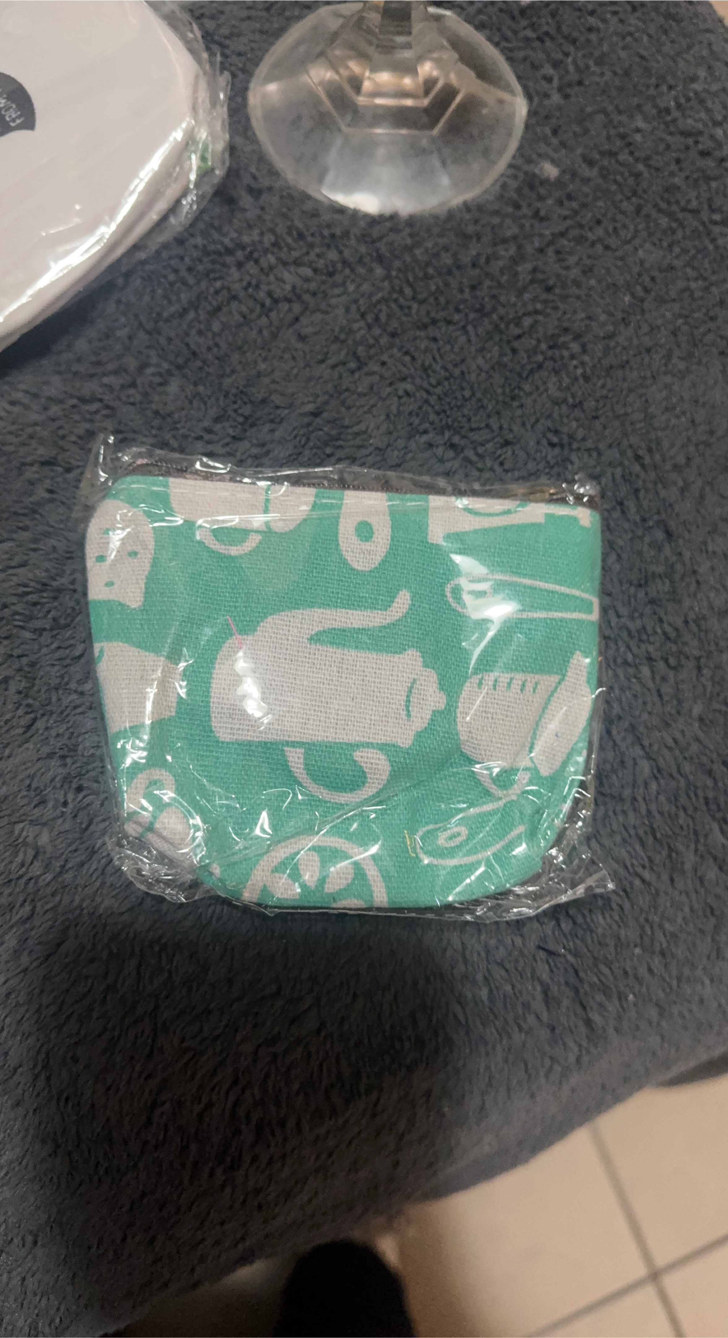 Mint Green Patterned Coin Purse - New! image indicator(1)