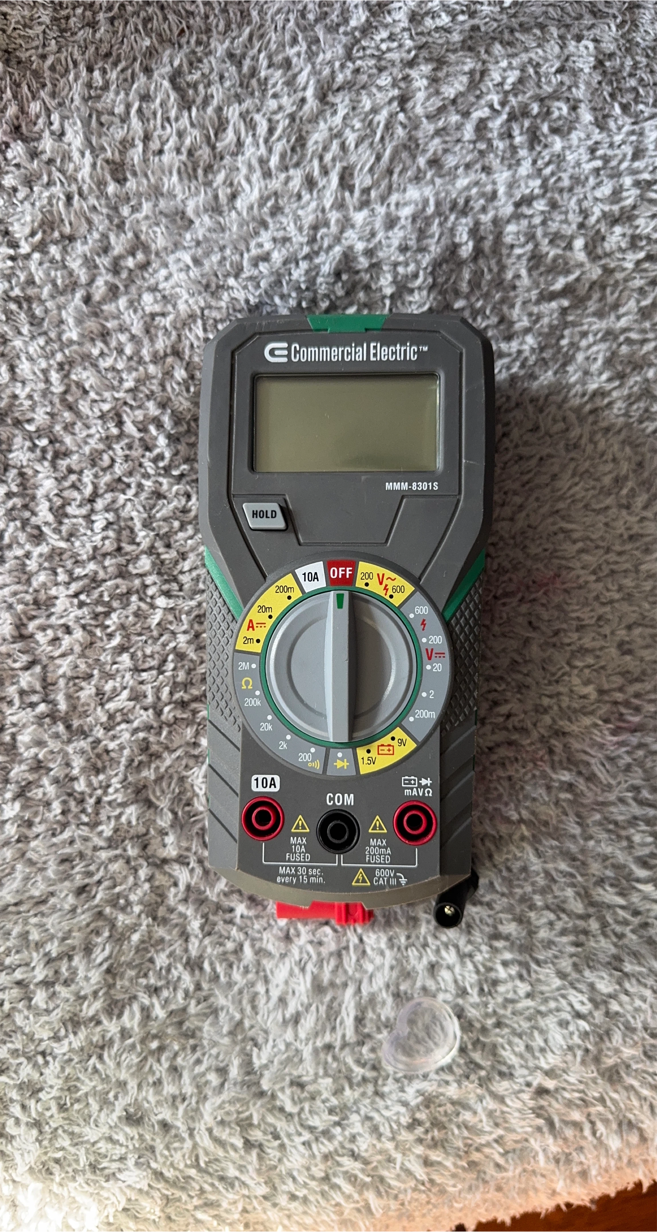 Commercial Electric MMM-8301S Multimeter
