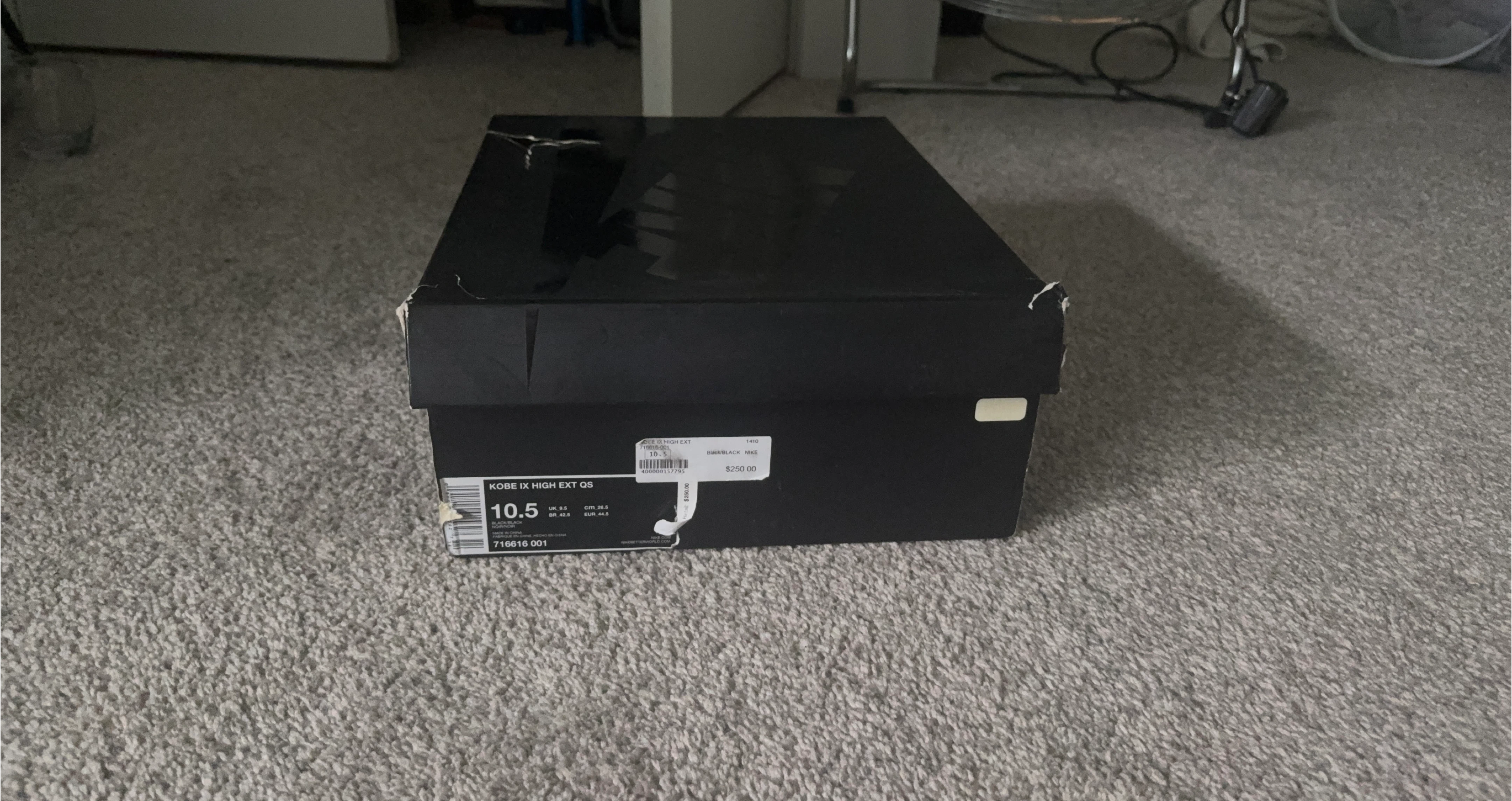 Nike Kobe 9 EXT QS Snakeskin Shoes Size 10.5