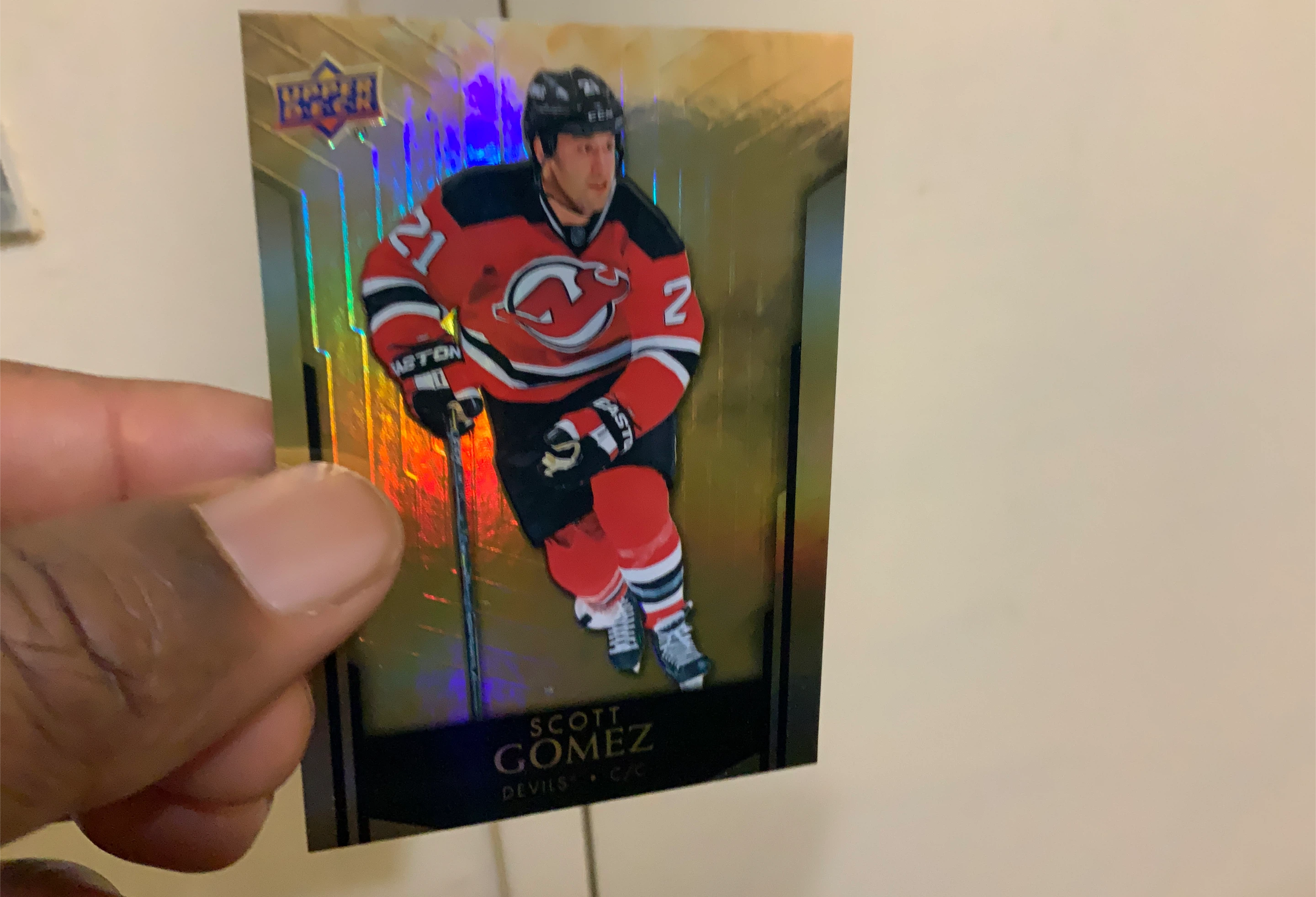 Upper Deck Scott Gomez Hockey Card