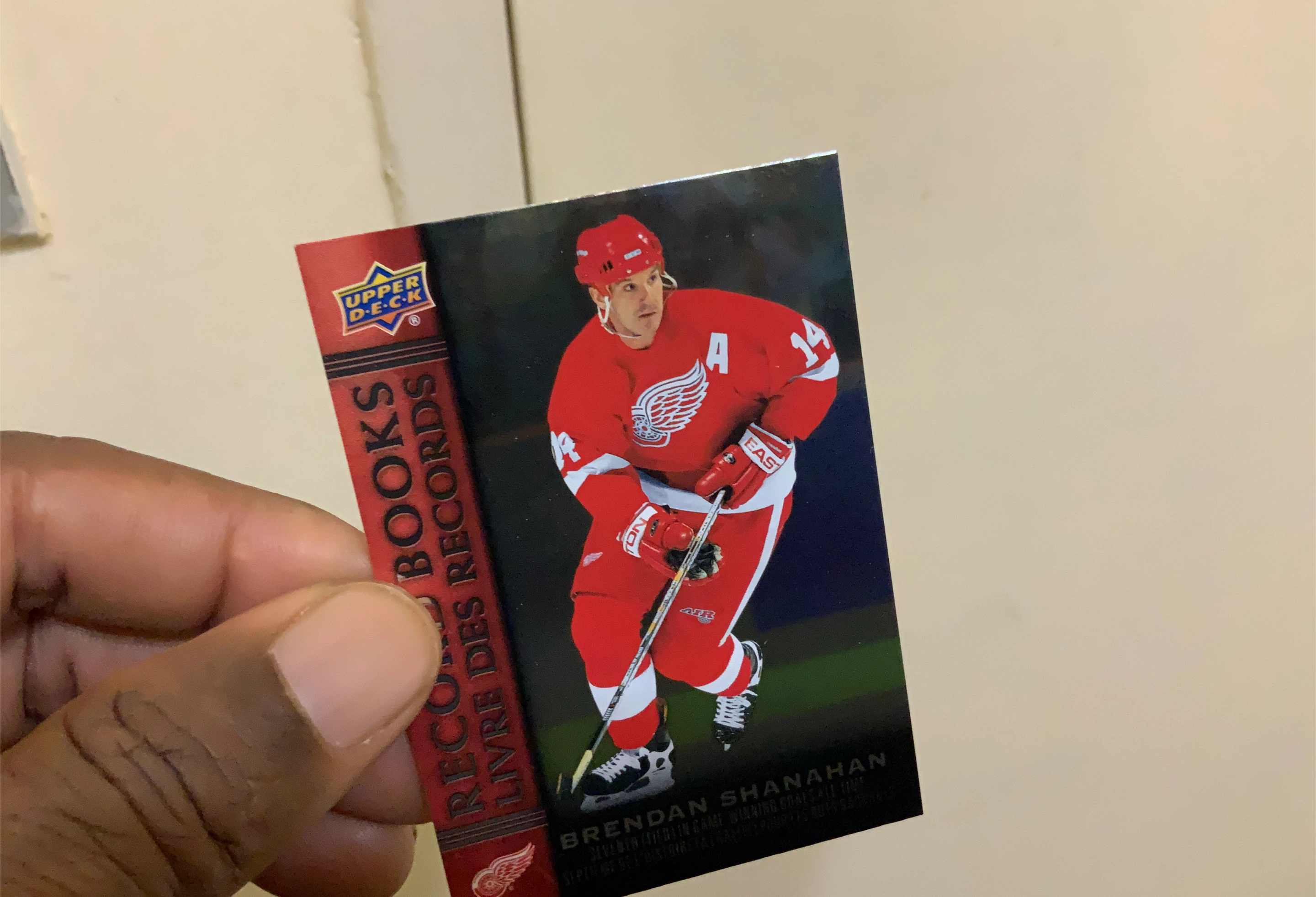 Brendan Shanahan Upper Deck Hockey Card