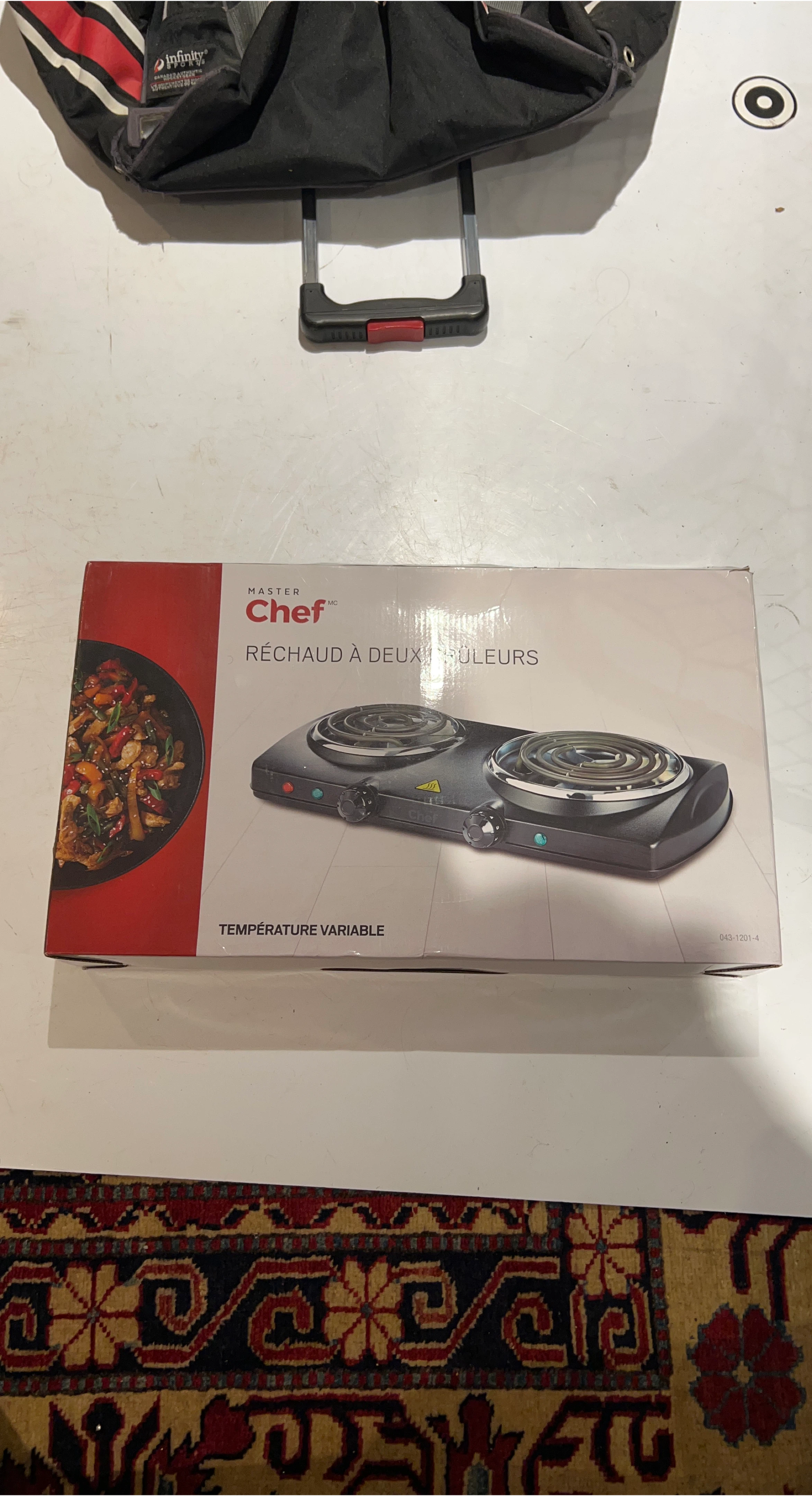 Master Chef Double Burner - Hot Plate