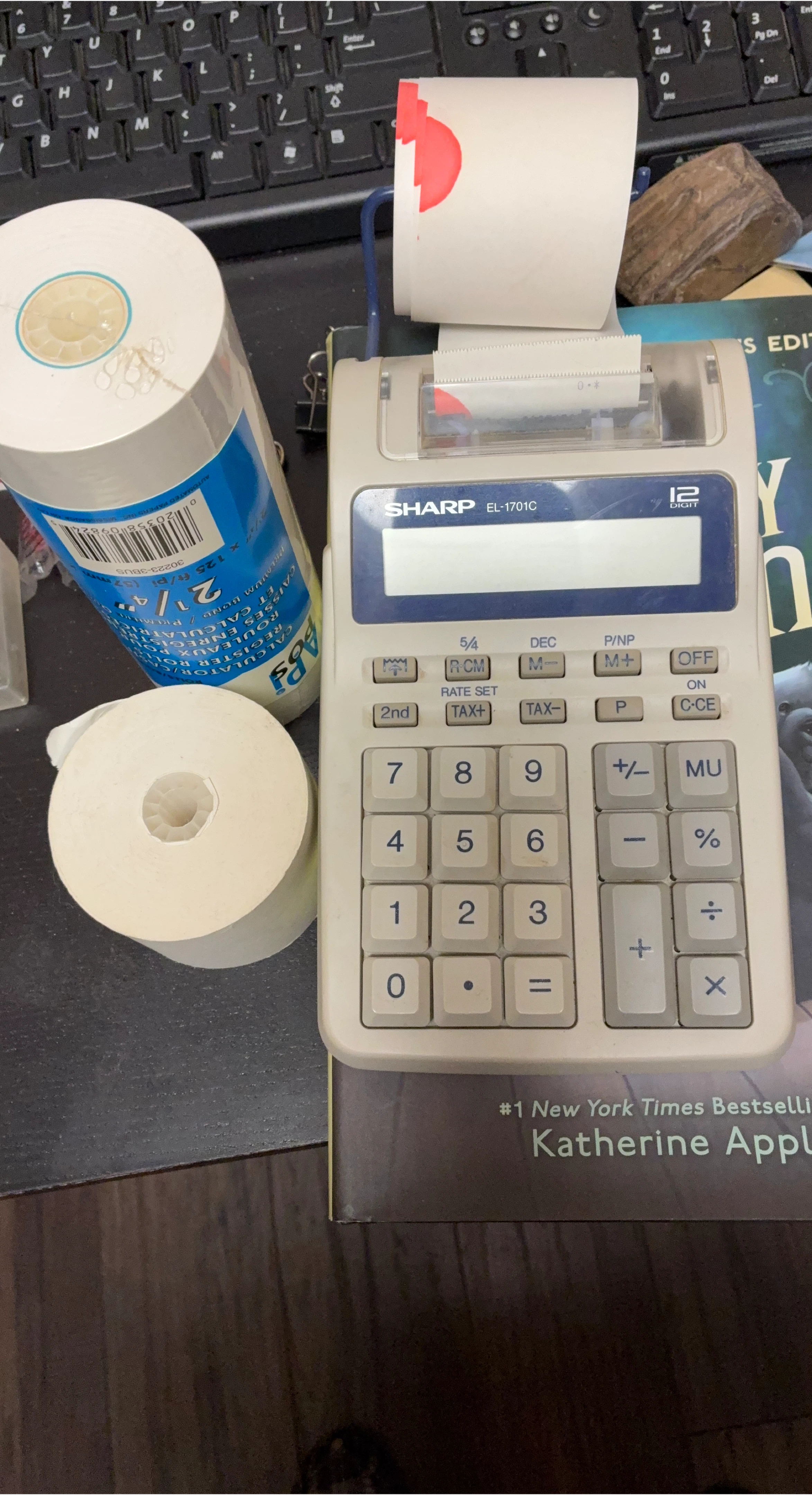 Sharp EL-1701C Calculator